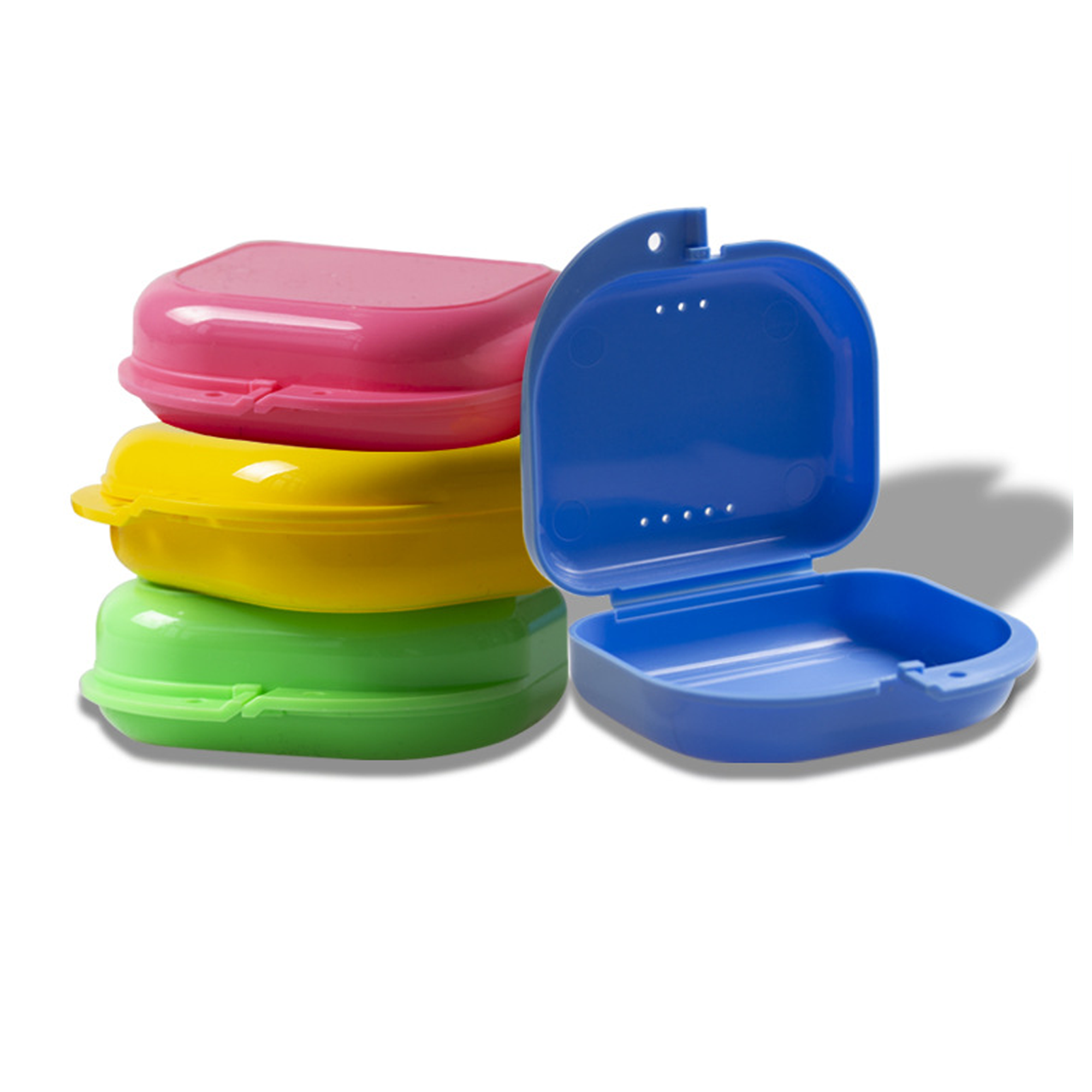 Mouth Guard Case Orthodontic Dental Retainer Box With Vent Holes 1