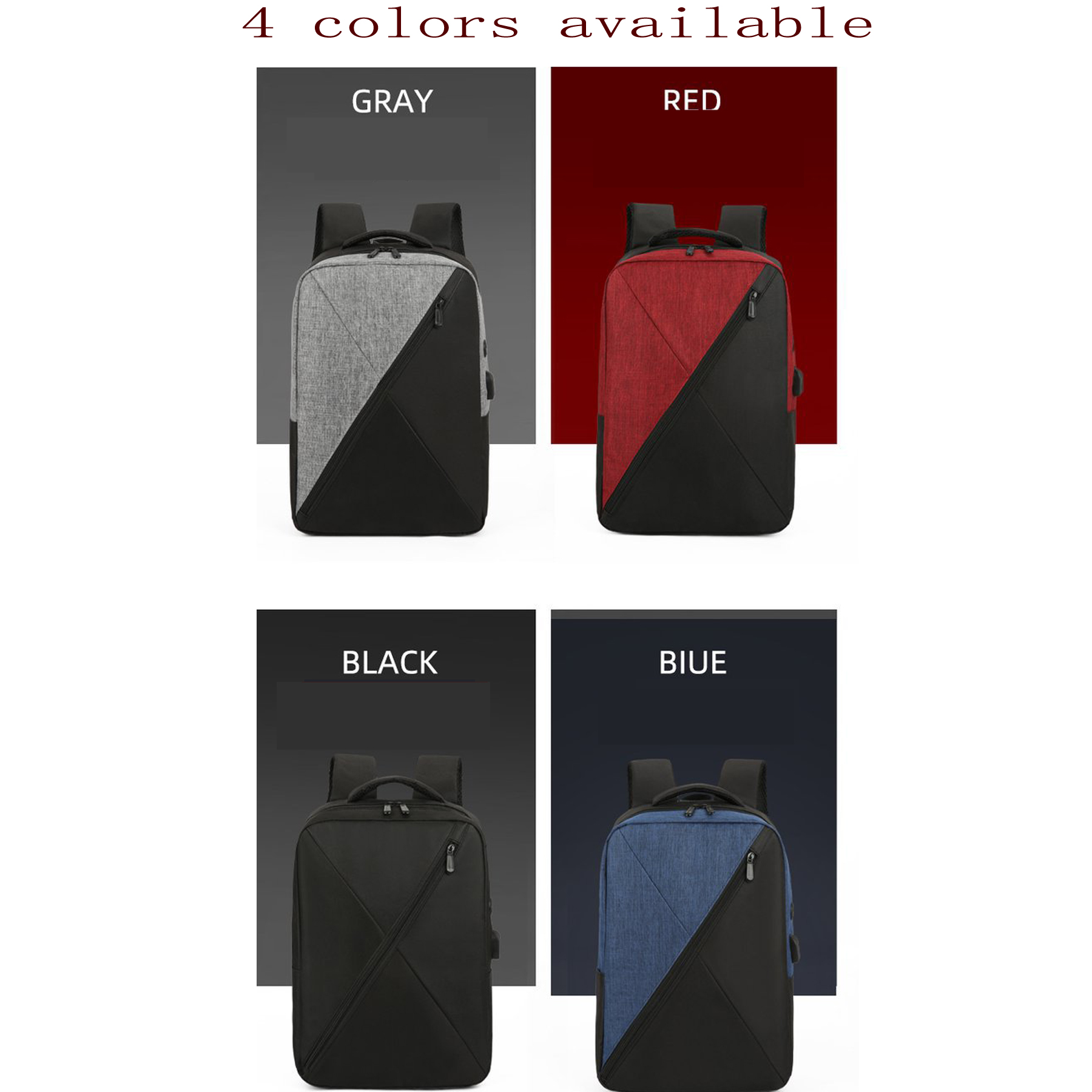 3-in-1 Business Laptop Backpack Set 6