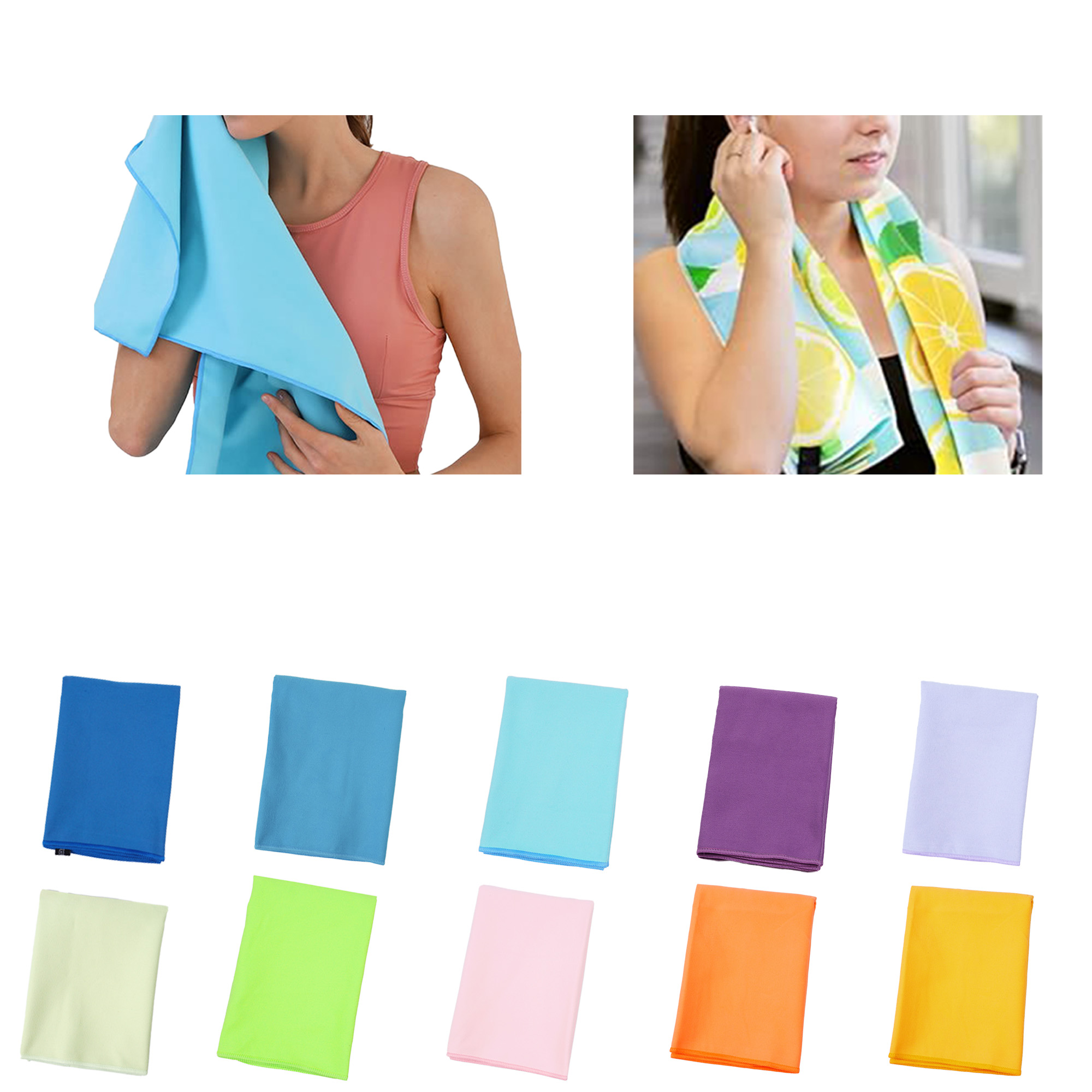 Double-sided Pile Towel with Full Color Printing 2