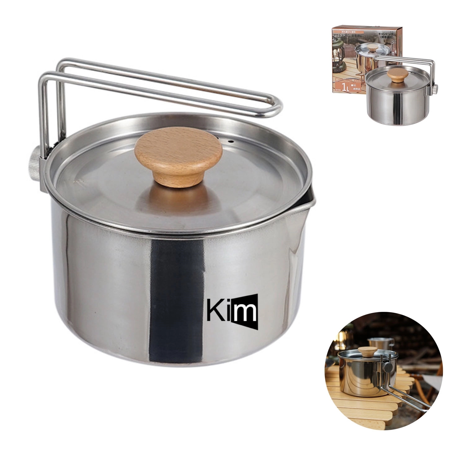 Outdoor Stainless Steel Kettle Pot 2