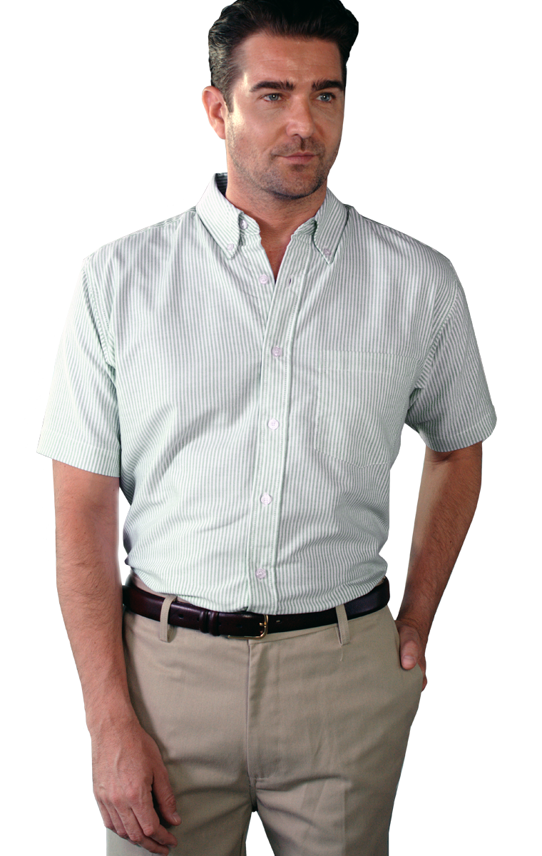 Men's Short-Sleeve Oxford Shirt 21