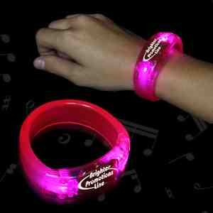 Pink 8" Lighted LED Glow Bangle Bracelet Jewelry 3