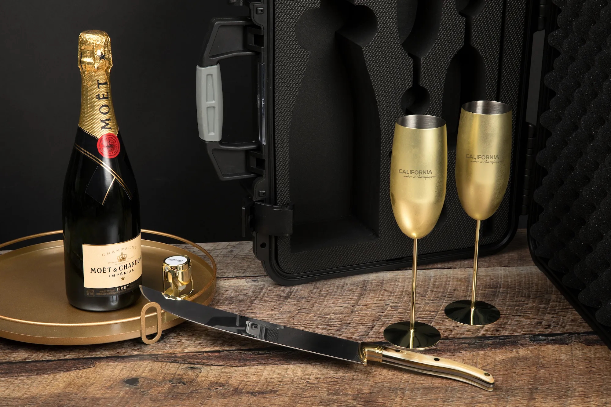 Champagne Saber Gift Set 6
