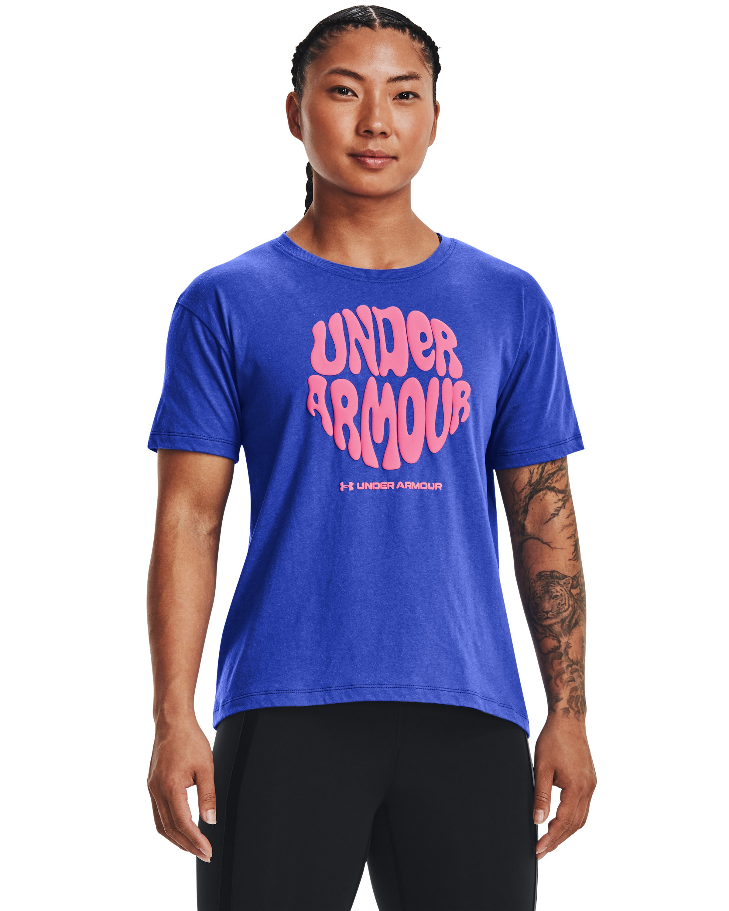 UA Groovy Wordmark Women's Short Sleeve 2