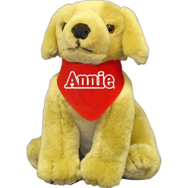 8" Medium Sitting Dog - Golden Retriever