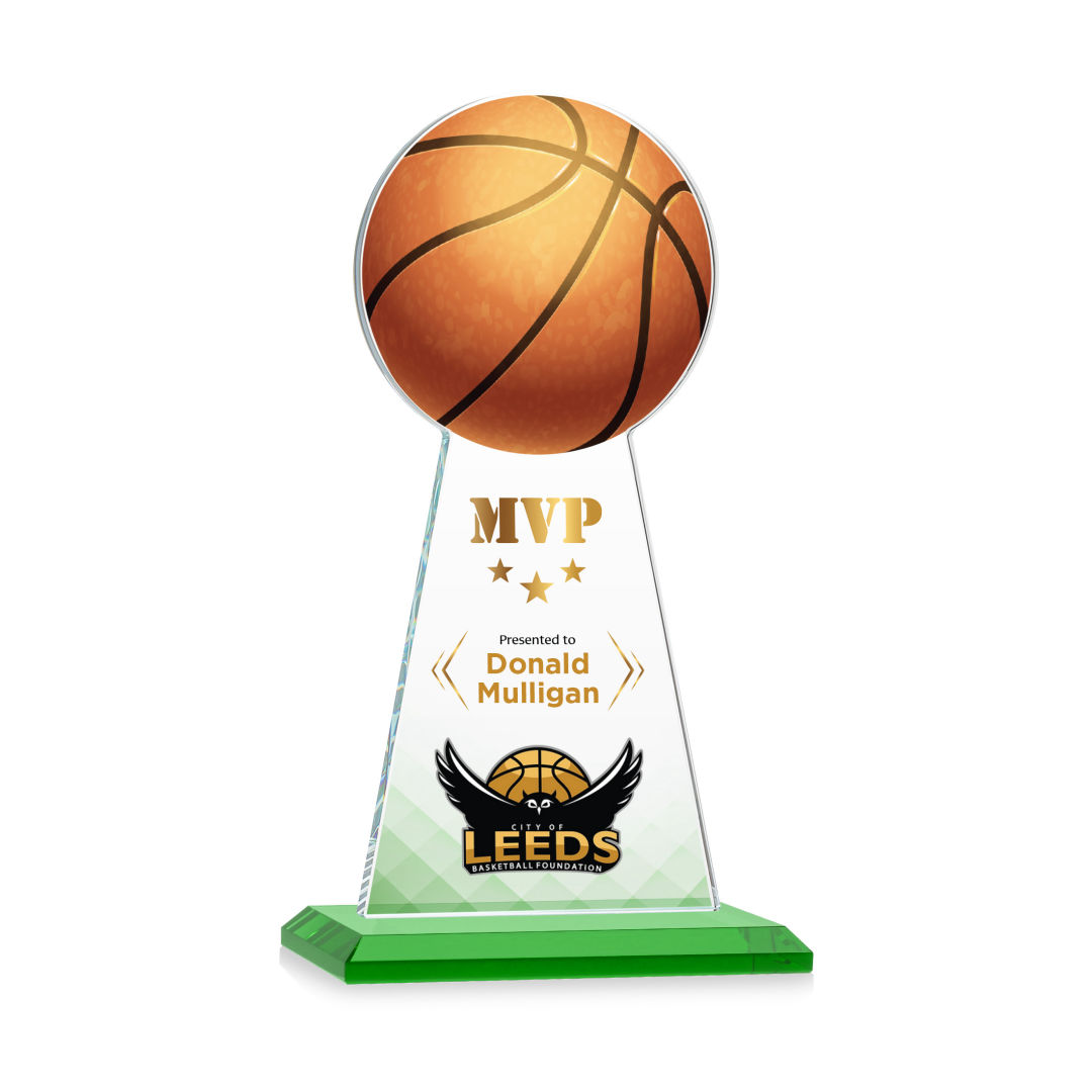 Edenwood Basketball VividPrint™ Award - Green 12