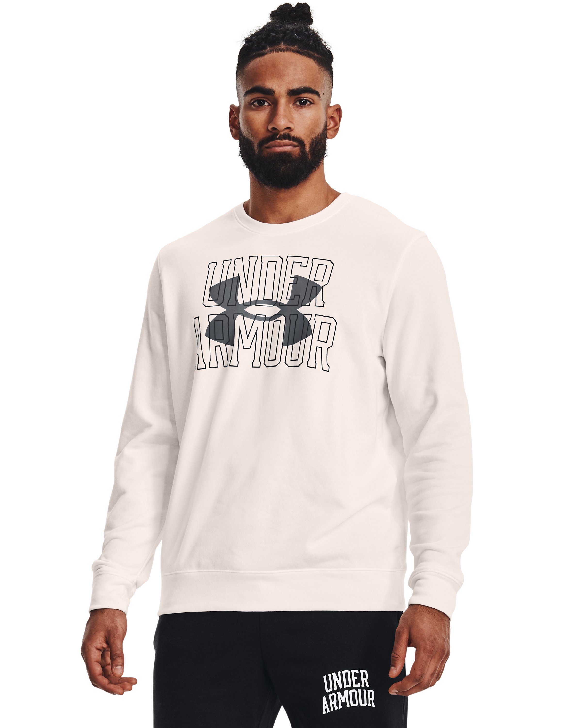 UA Rival Terry Logo Men's Crew 1