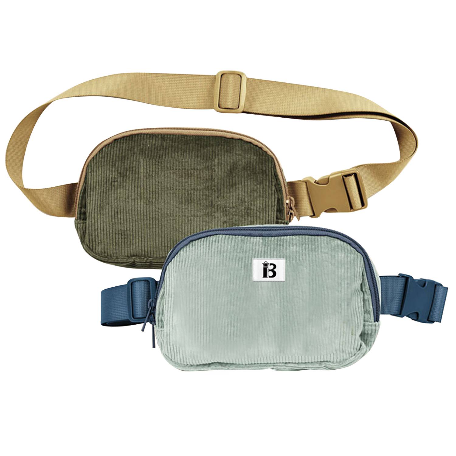 Outdoor Corduroy Fanny Pack Waist Bag 9