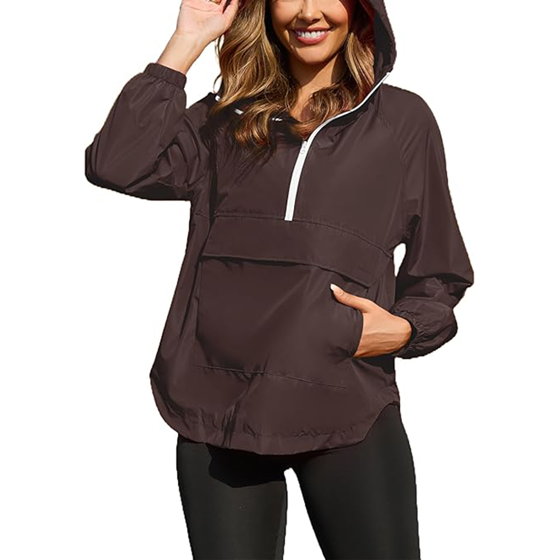 Women Packable Waterproof Lightweight Jacket 4