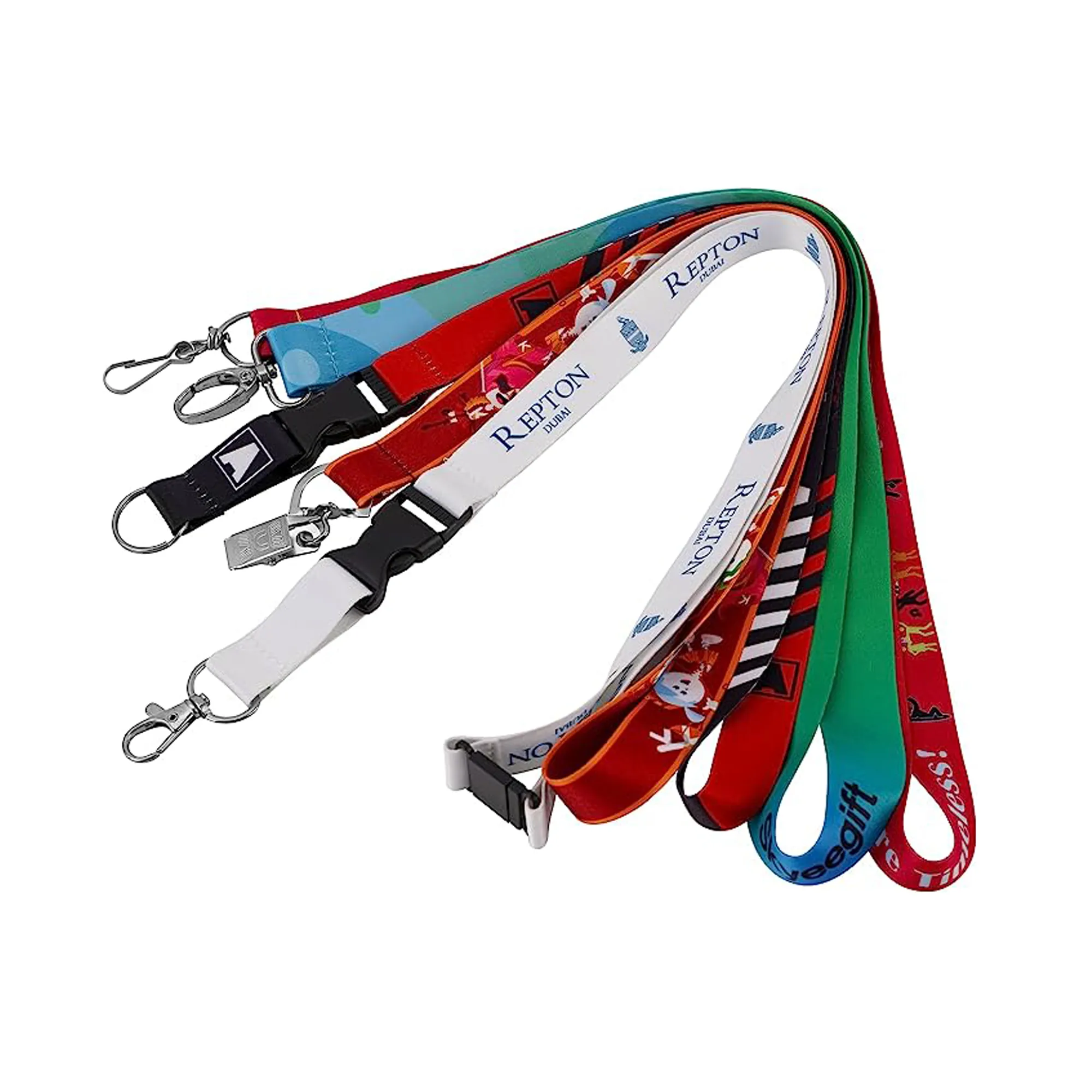 3/4" Full Color Dye Sublimation Lanyards 2