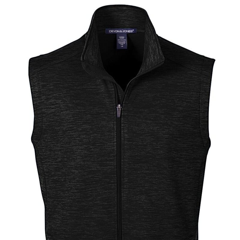 Devon & Jones Men's Newbury Mélange Fleece Vest 19