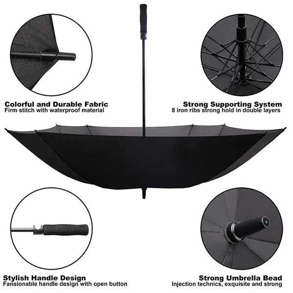 Big Size Auto Rain Golf Umbrella 4