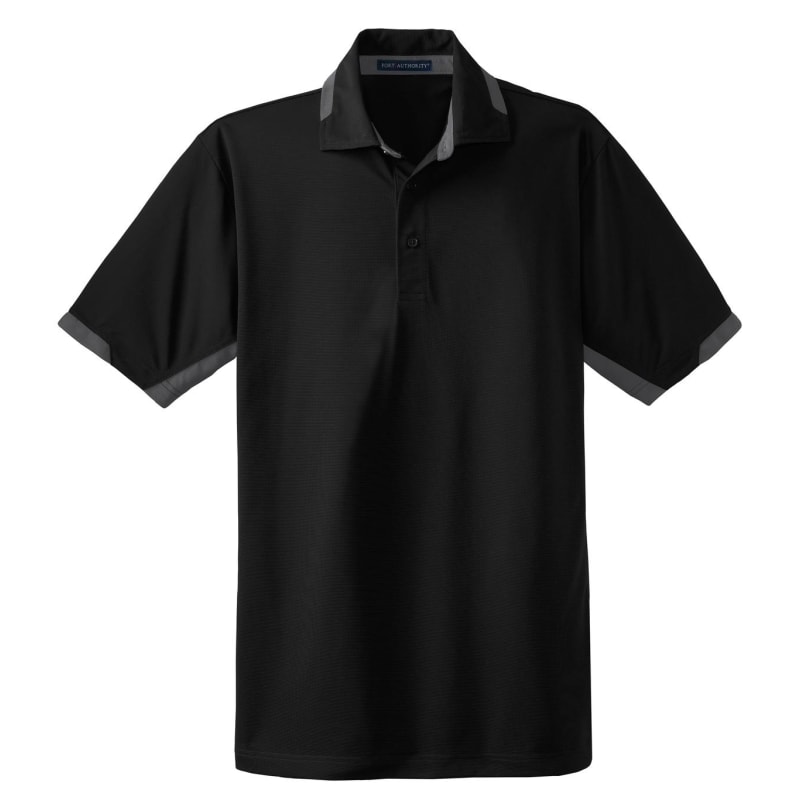 Port Authority Dry Zone Colorblock Ottoman Polo. 10