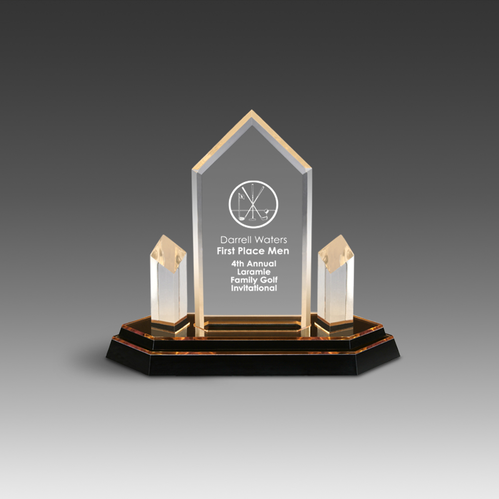 Tridant Award (10-3/8"x8"x3-1/16") 1