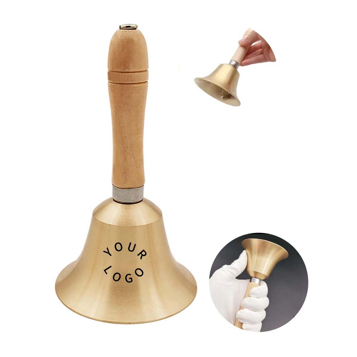 Classic Brass Call Bell for Events and Classrooms 2