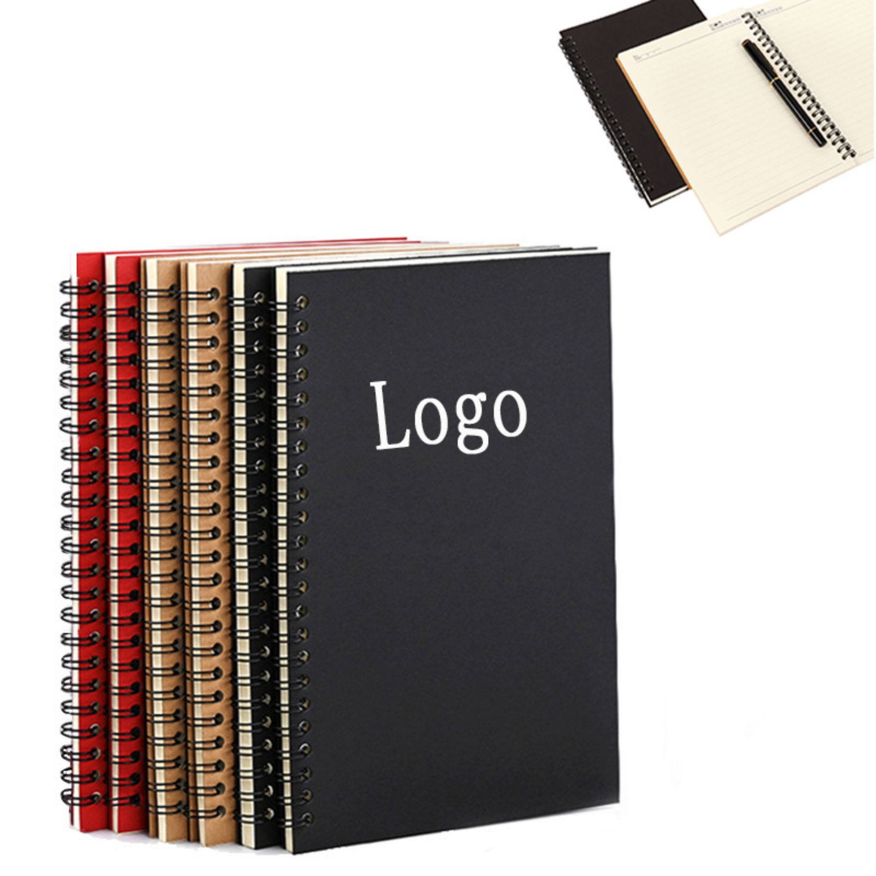 Kraft Cover Spiral Notebook 2