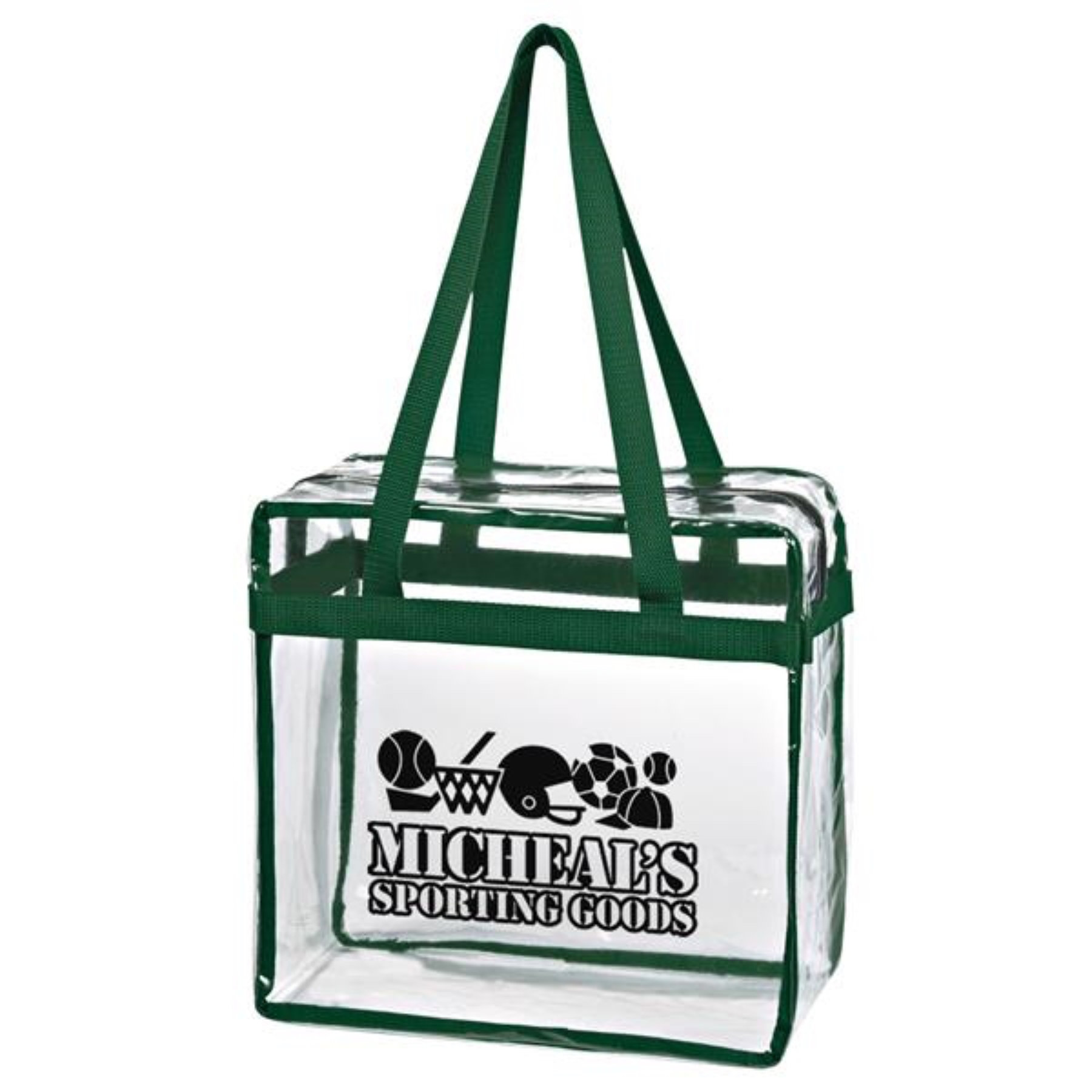 Clear Tote Bag With Zipper 9