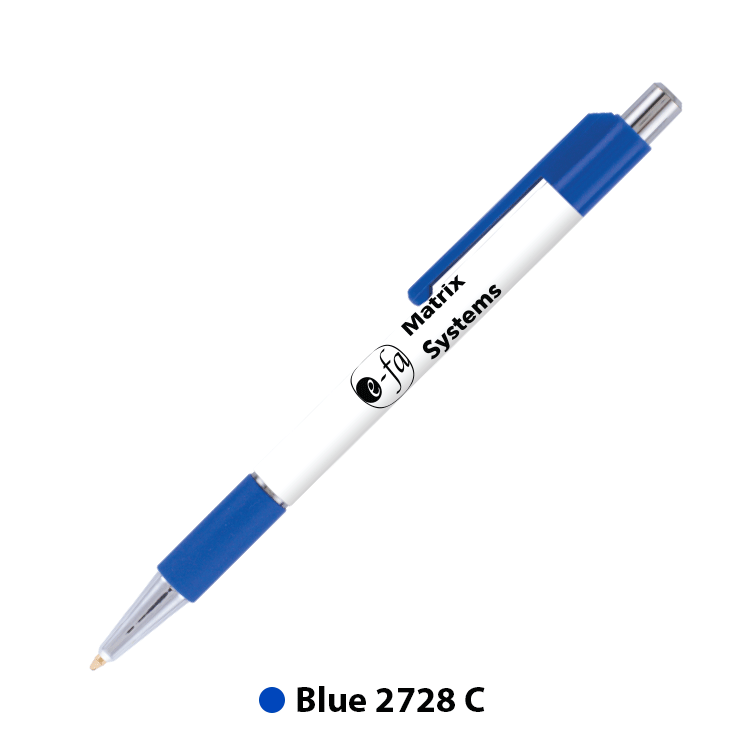 Chromatic Grip Plastic Pen (Full Color Imprint) 2