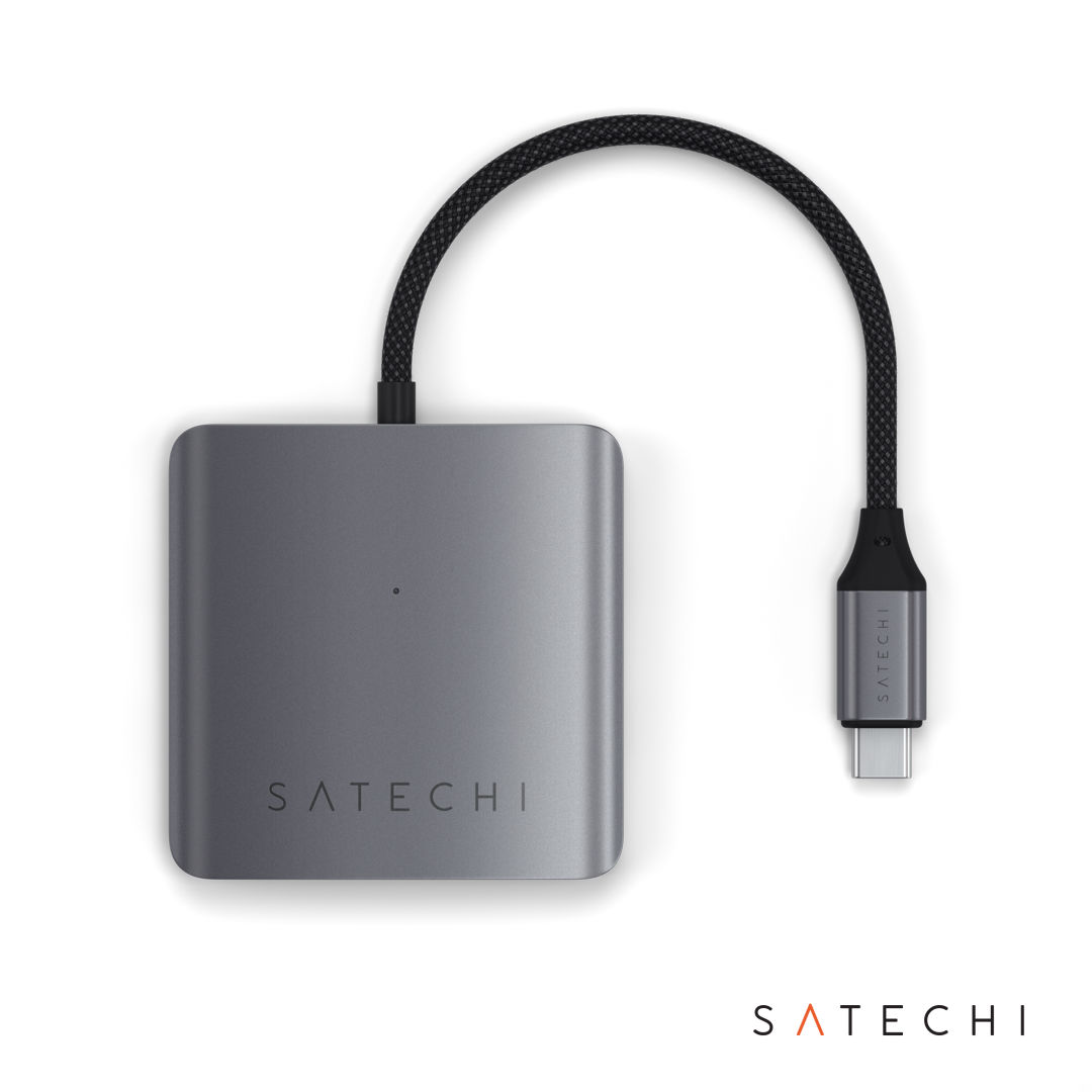 SATECHI® 4-Port USB-C Hub w/PD 9