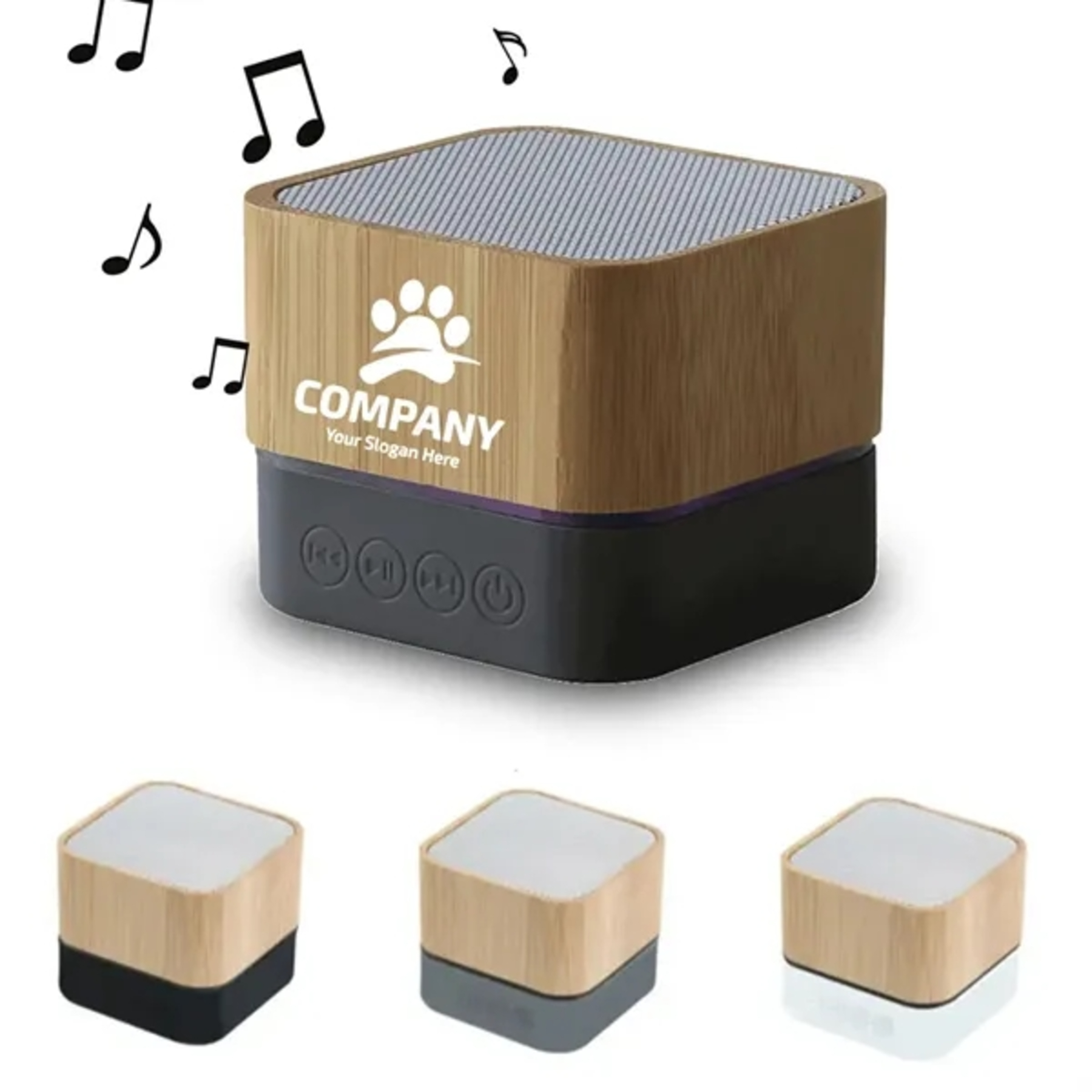 Waterproof Bamboo Bluetooth Speaker 1