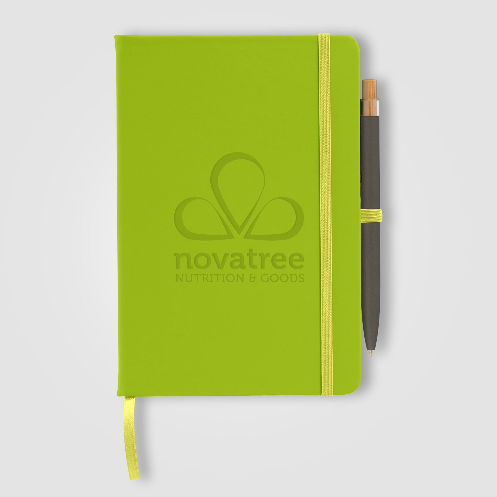 Wilde Recycled Hard Cover Journal & Pen Set - A5 5.5" x 8.3" 16