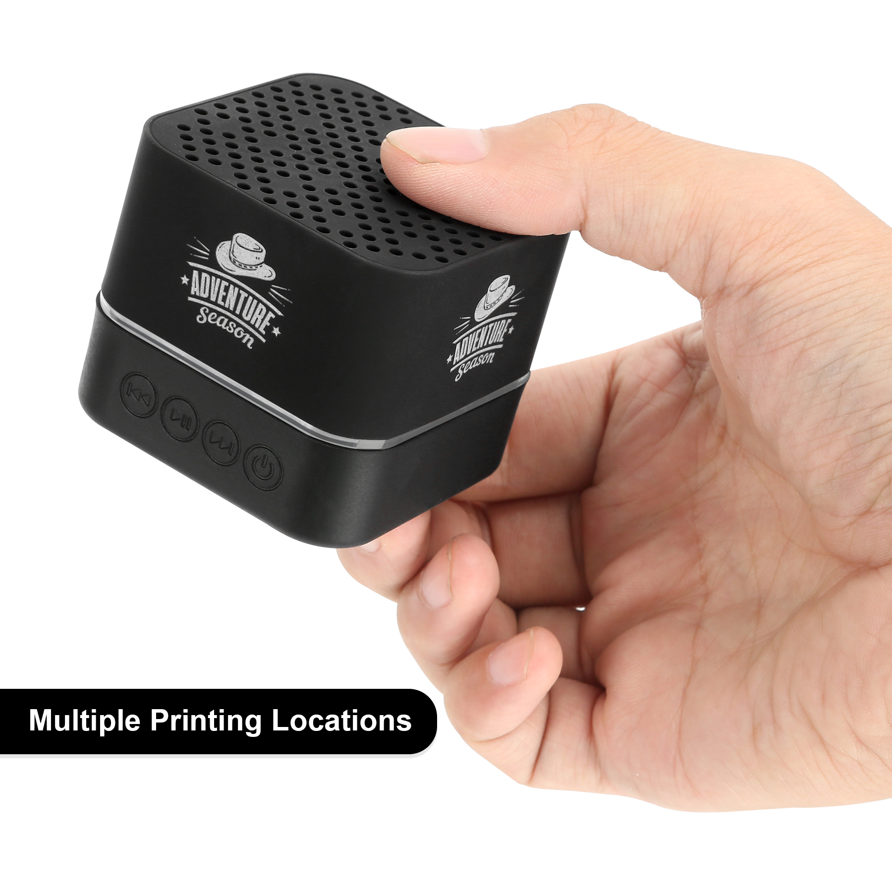 Waterproof Wireless Speaker with Light-up Logo 2