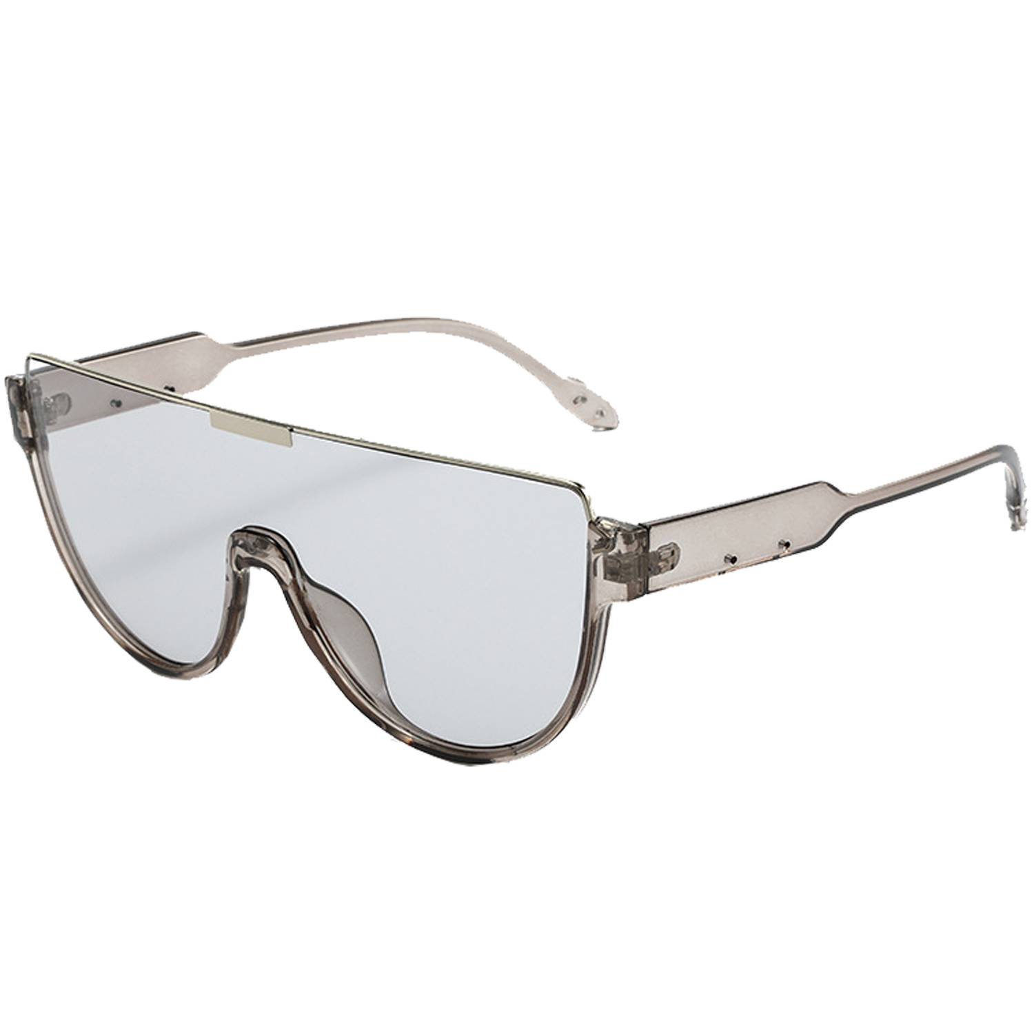 Vintage Semi-Round Oversized UV400 Sunglasses 5
