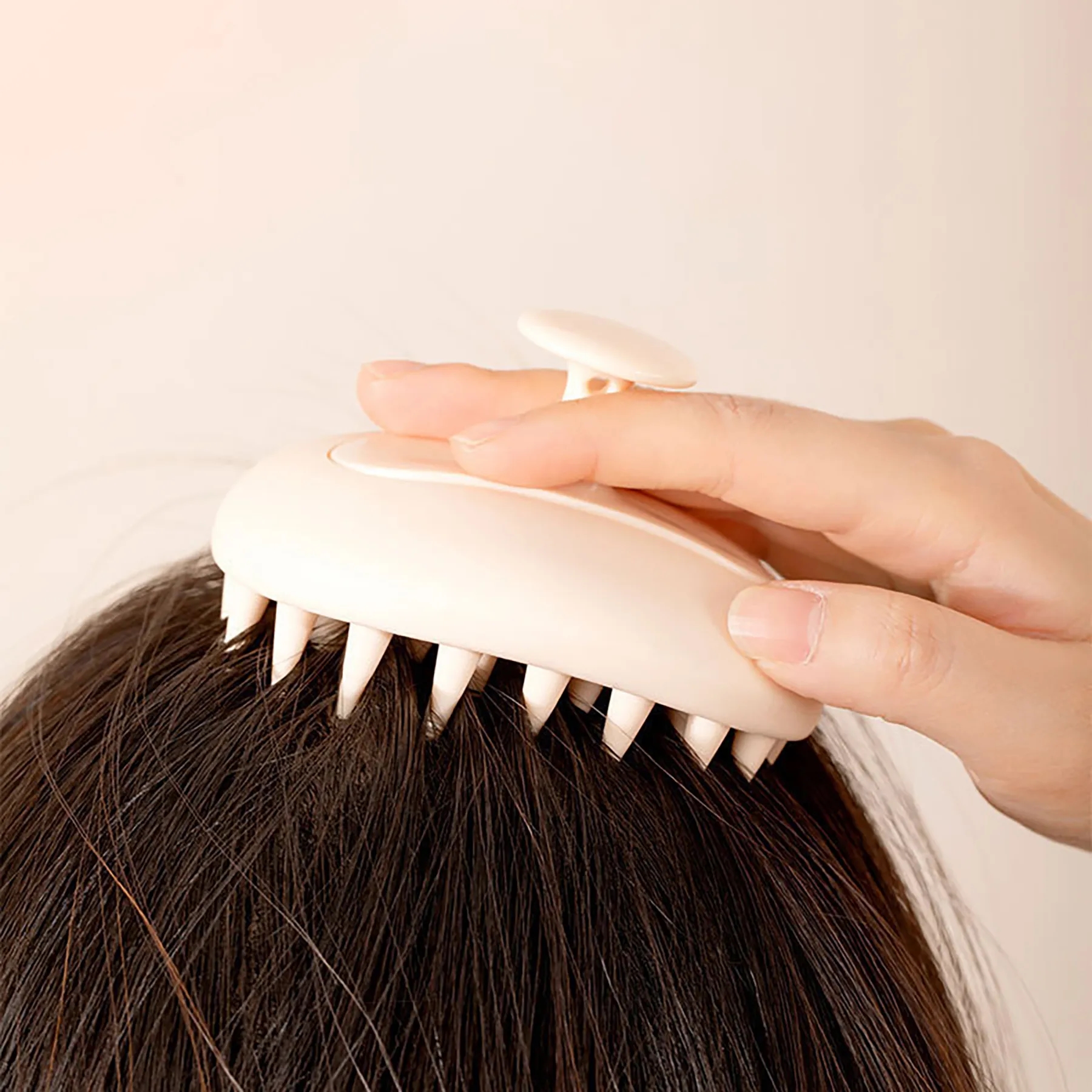 Polypropylene 2-in-1 Massage Shampoo CombV 2