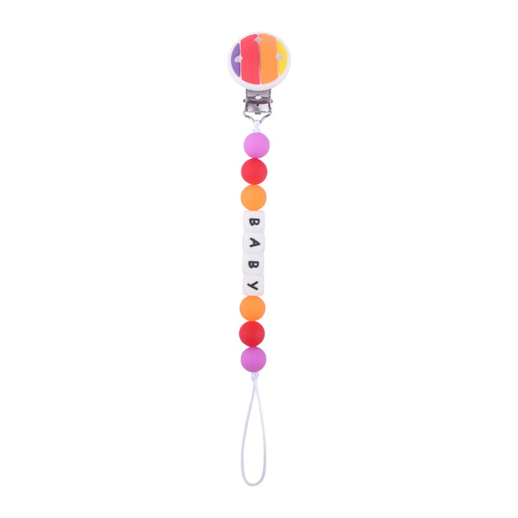 Cartoon Silicone Pacifier Chain 4