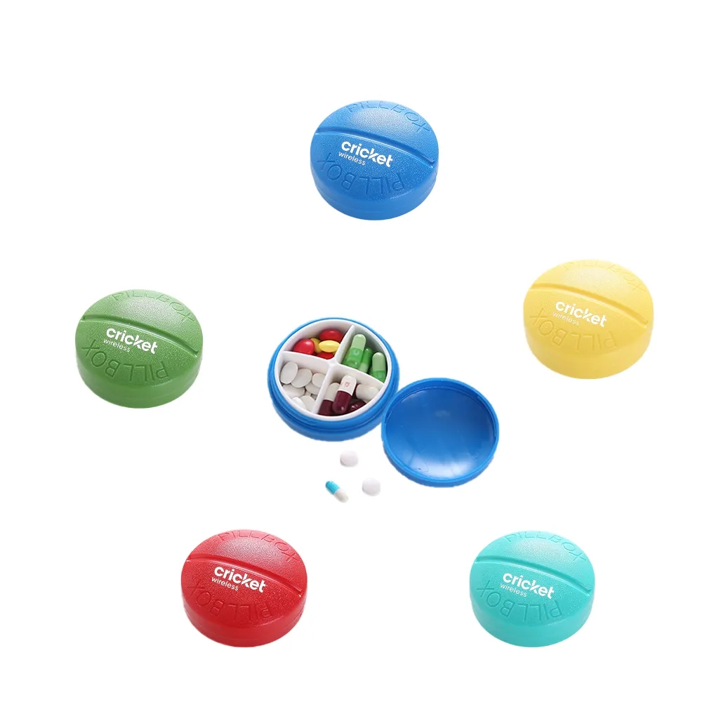 Round Shape Pill Box 4