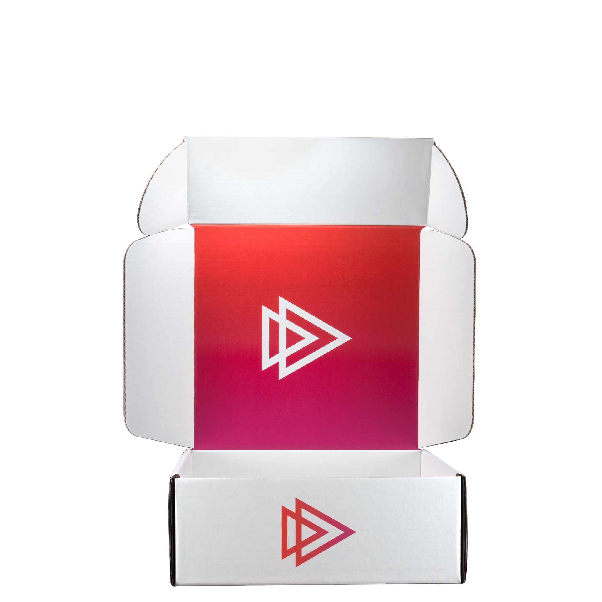 Mailing Box, B-Flute10" x 10" x 4" - White - E - 400 sq in 1