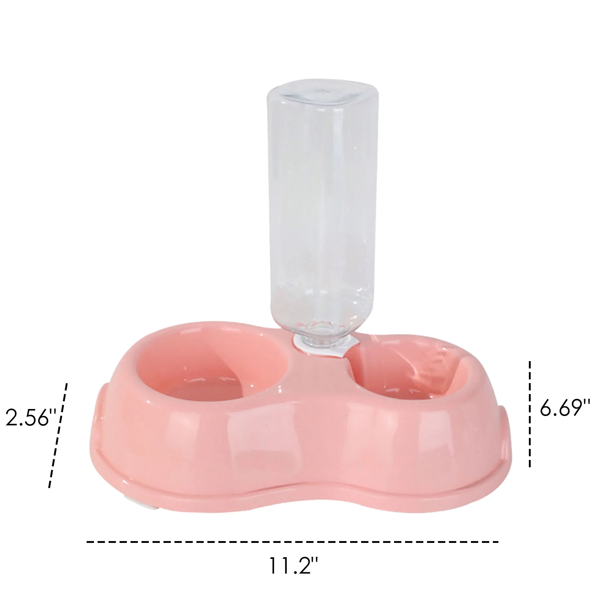 2 in1 Pet Water and Food Dog Cat Bowl Set 3