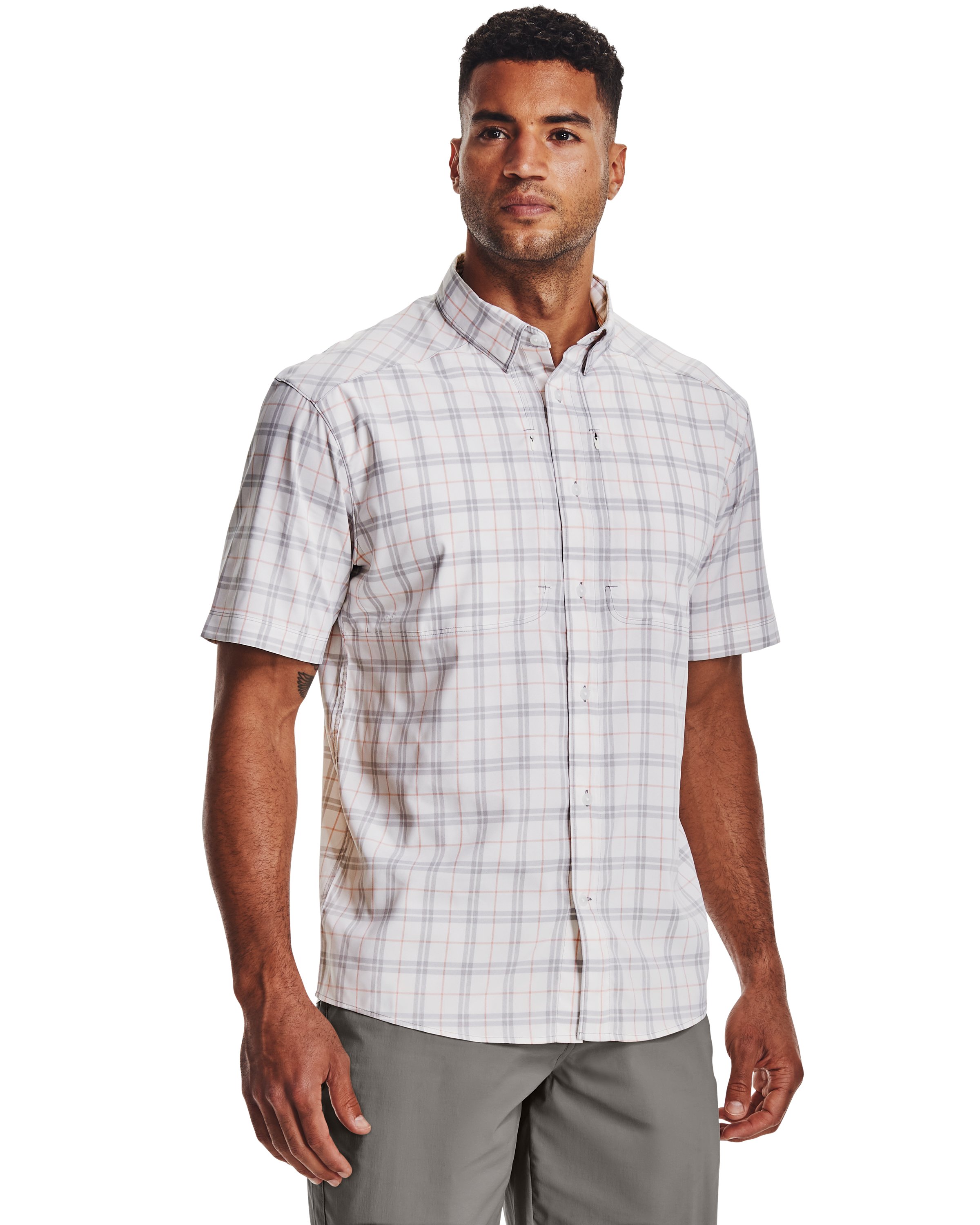 Men's UA Tide Chaser 2.0 Plaid Short Sleeve 1