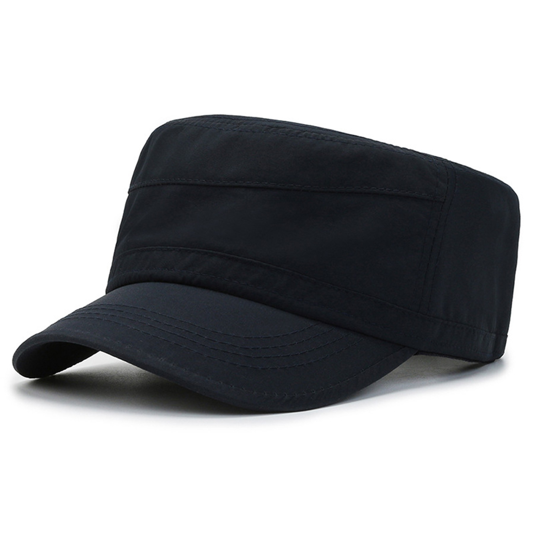 Adjustable Breathable Flat Top Cap 6