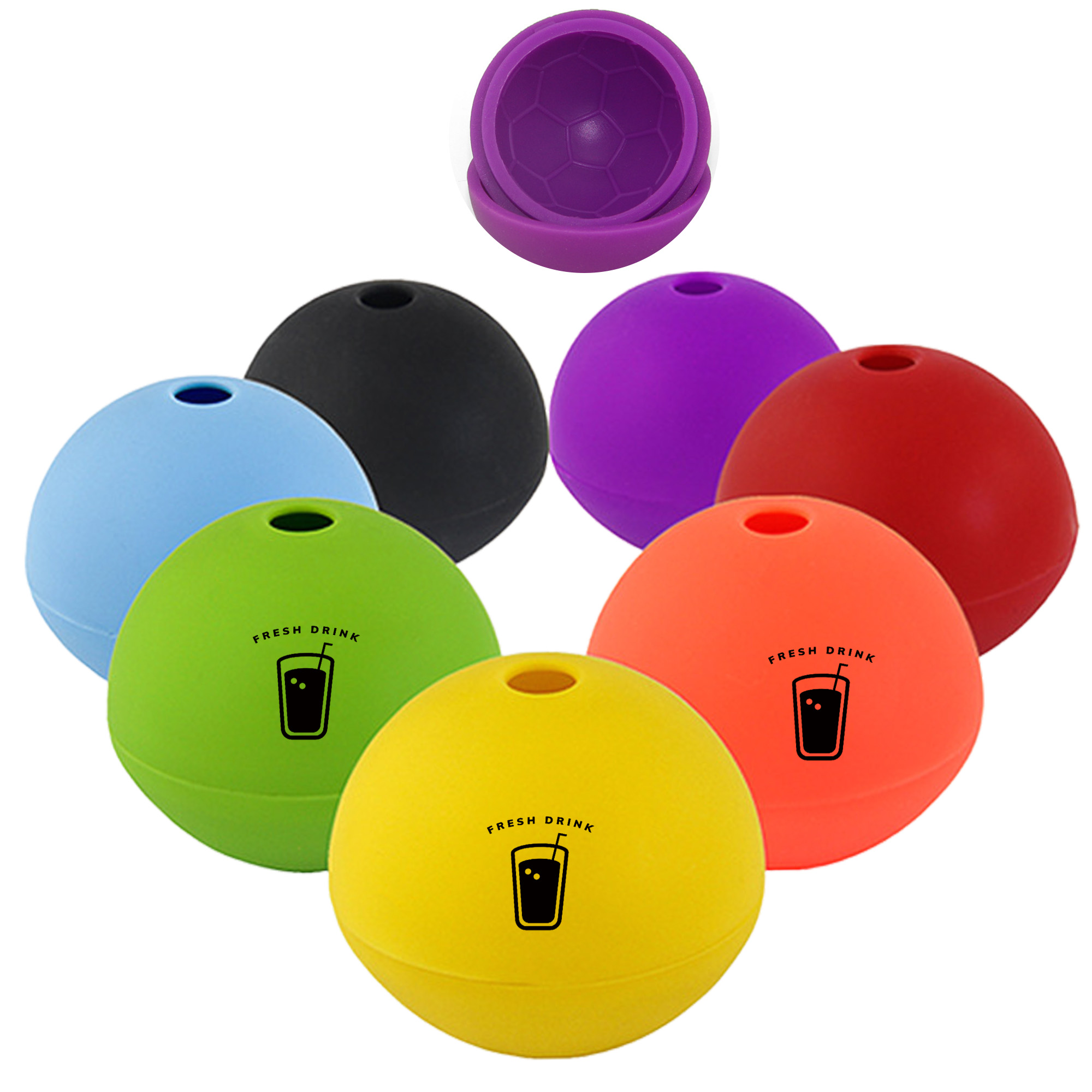 MOQ 50 Flexible Silicone Mold for Ice Hockey Pucks 1