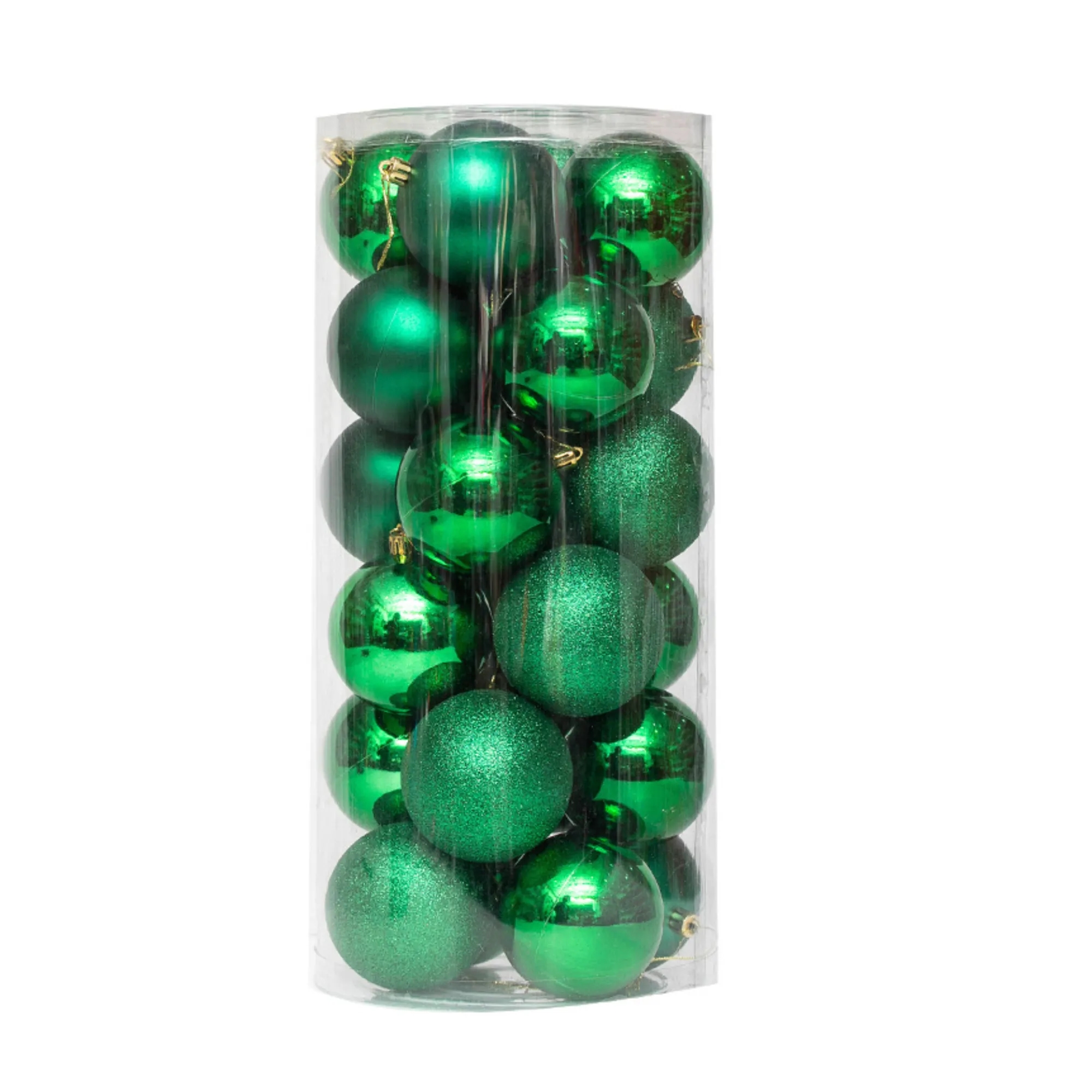 24PCS 1.57" Christmas Ball Ornaments for Decorations 10