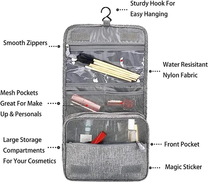 Hanging Toiletry Bag 3