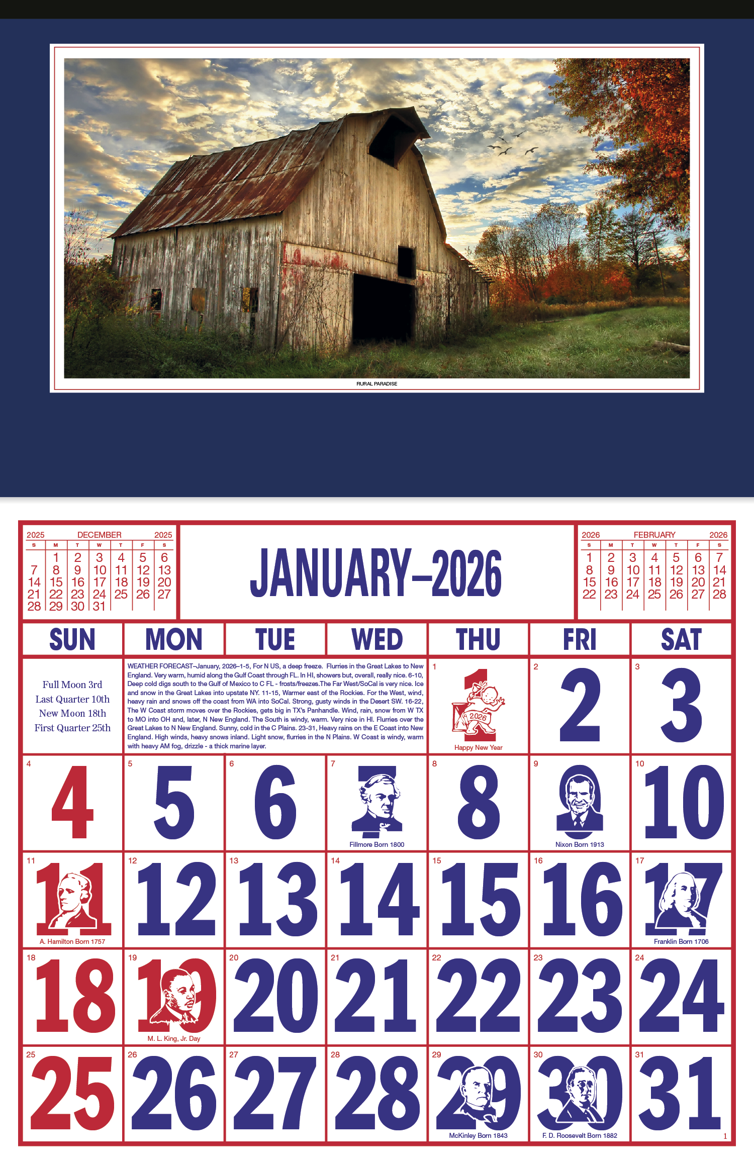 Skinner & Kennedy® Large Everyday Farm Memo 150