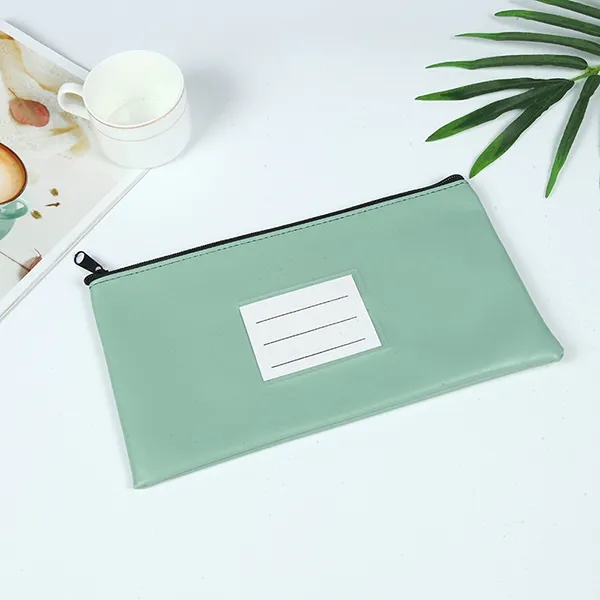 Pu Money Bag With zipper 3