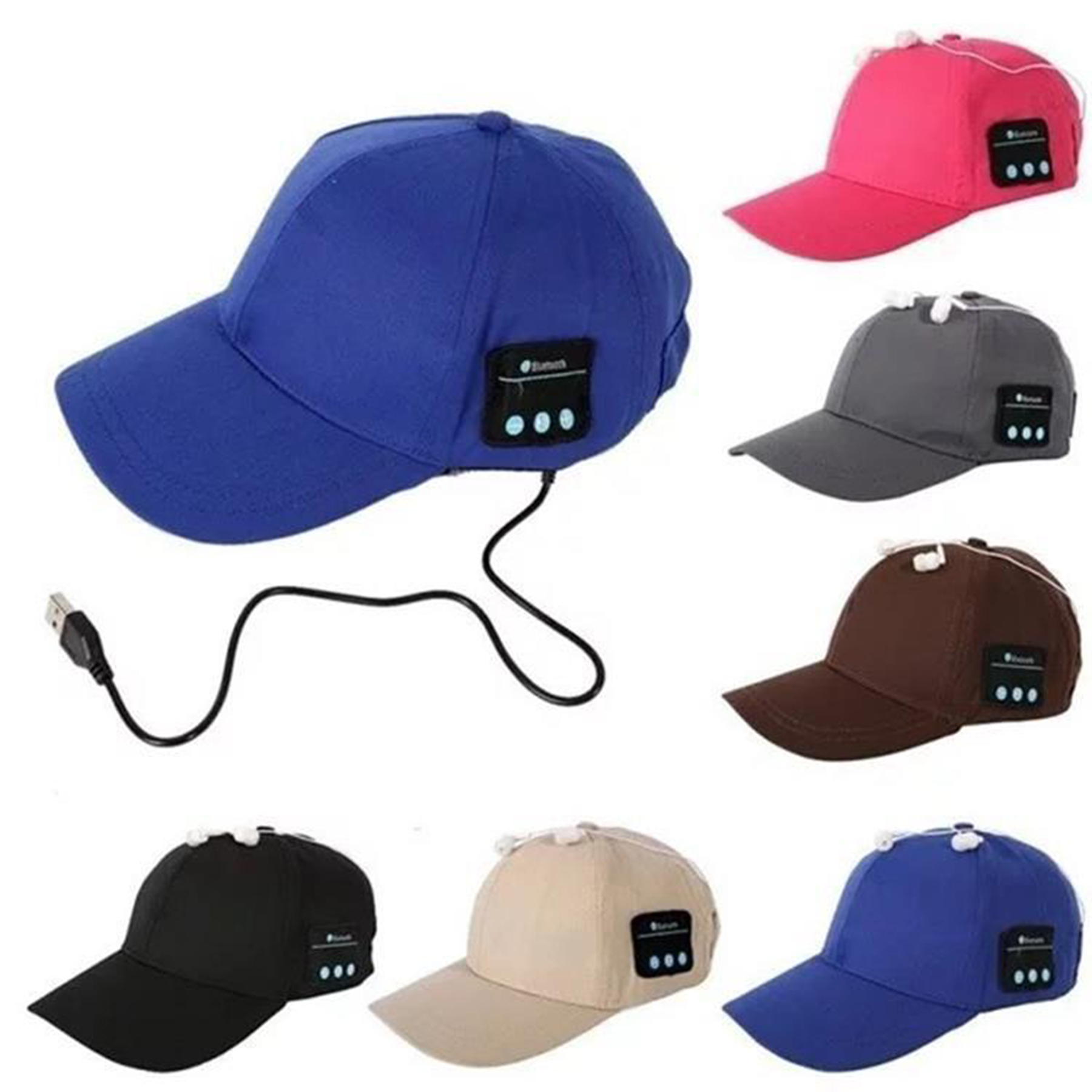 Wireless Bluetooth Baseball Cap 1