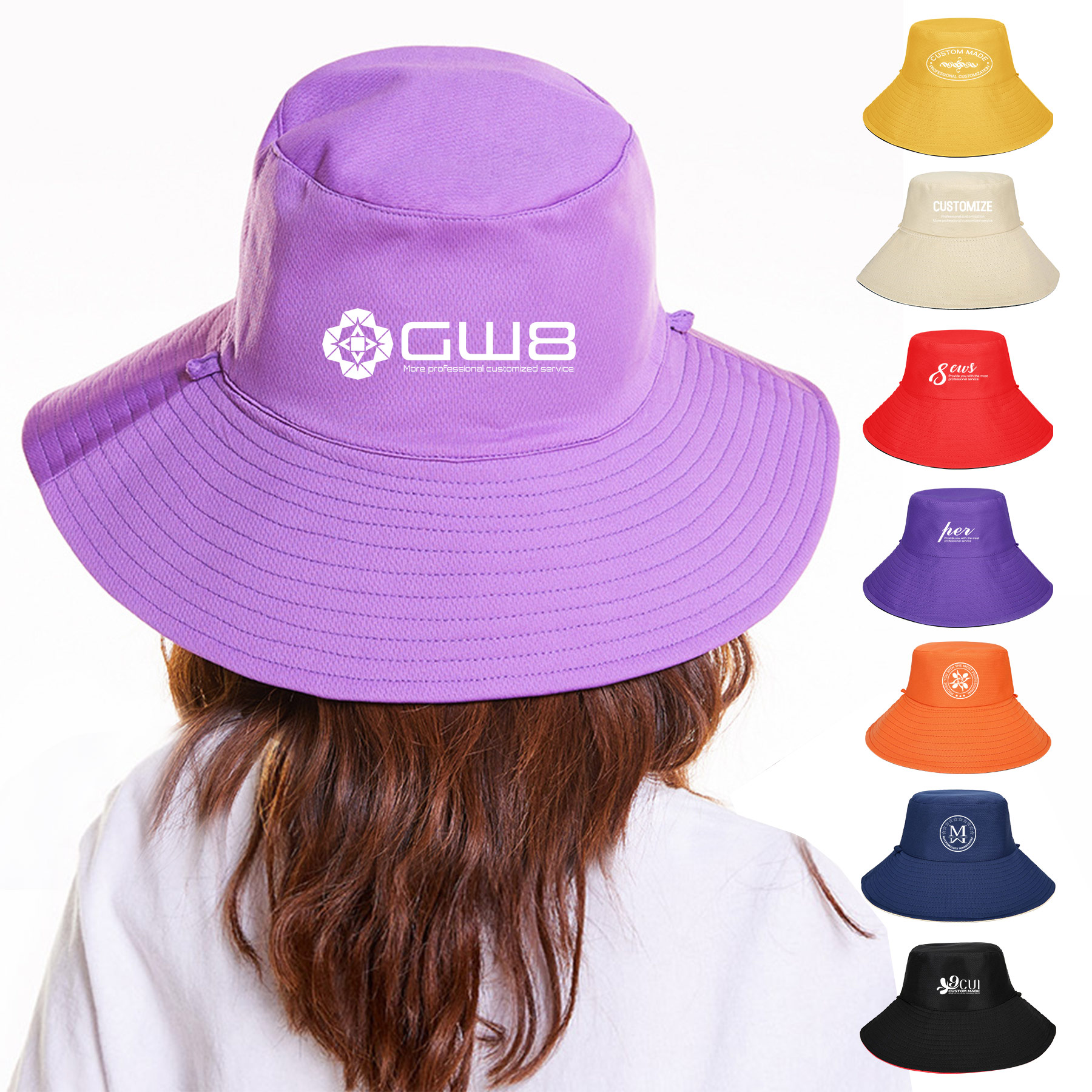 Adumbral Drawsting Bucket Hat 4