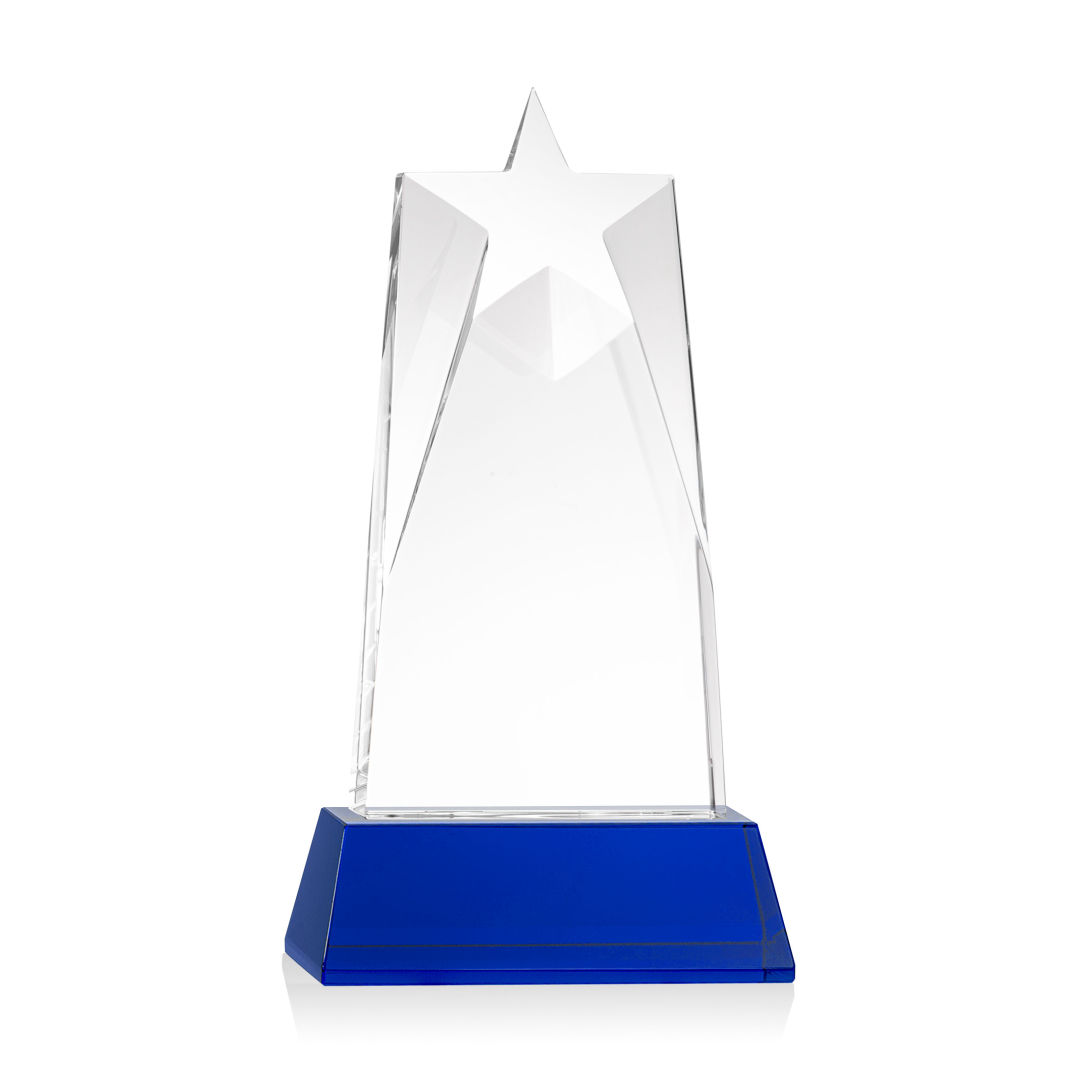Millington Star VividPrint™ Award on Base - Blue 3