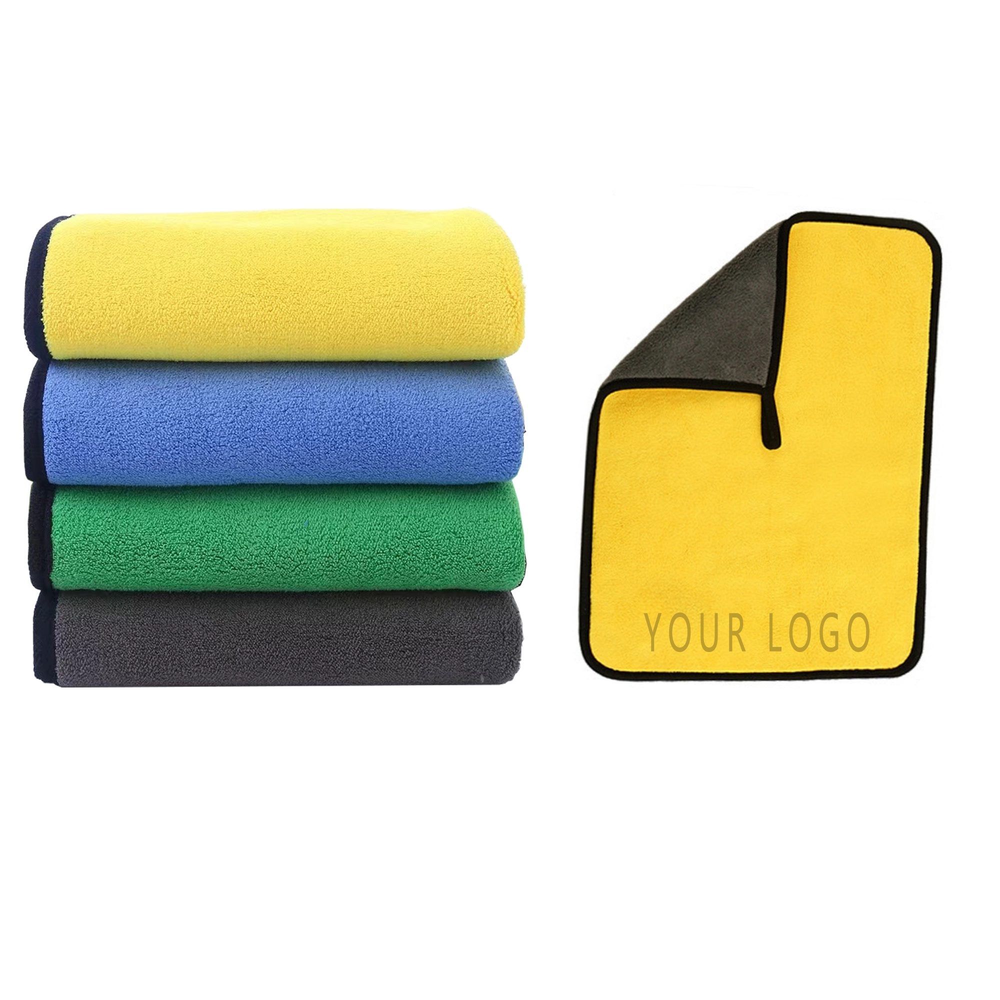 Microfiber Car Cleaning Towel MOQ 100PCS 5