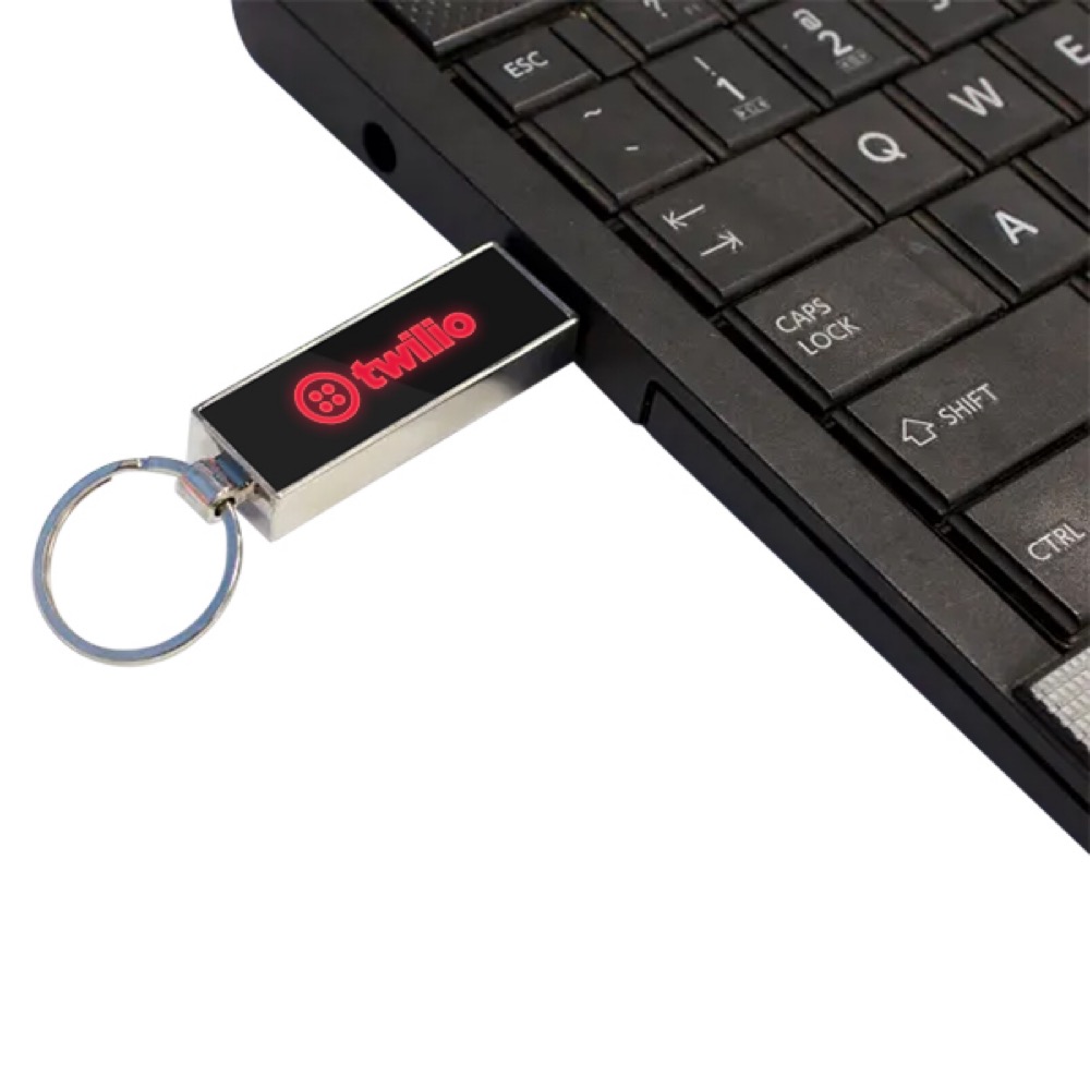 16GB Light Bar Keyring USB 2