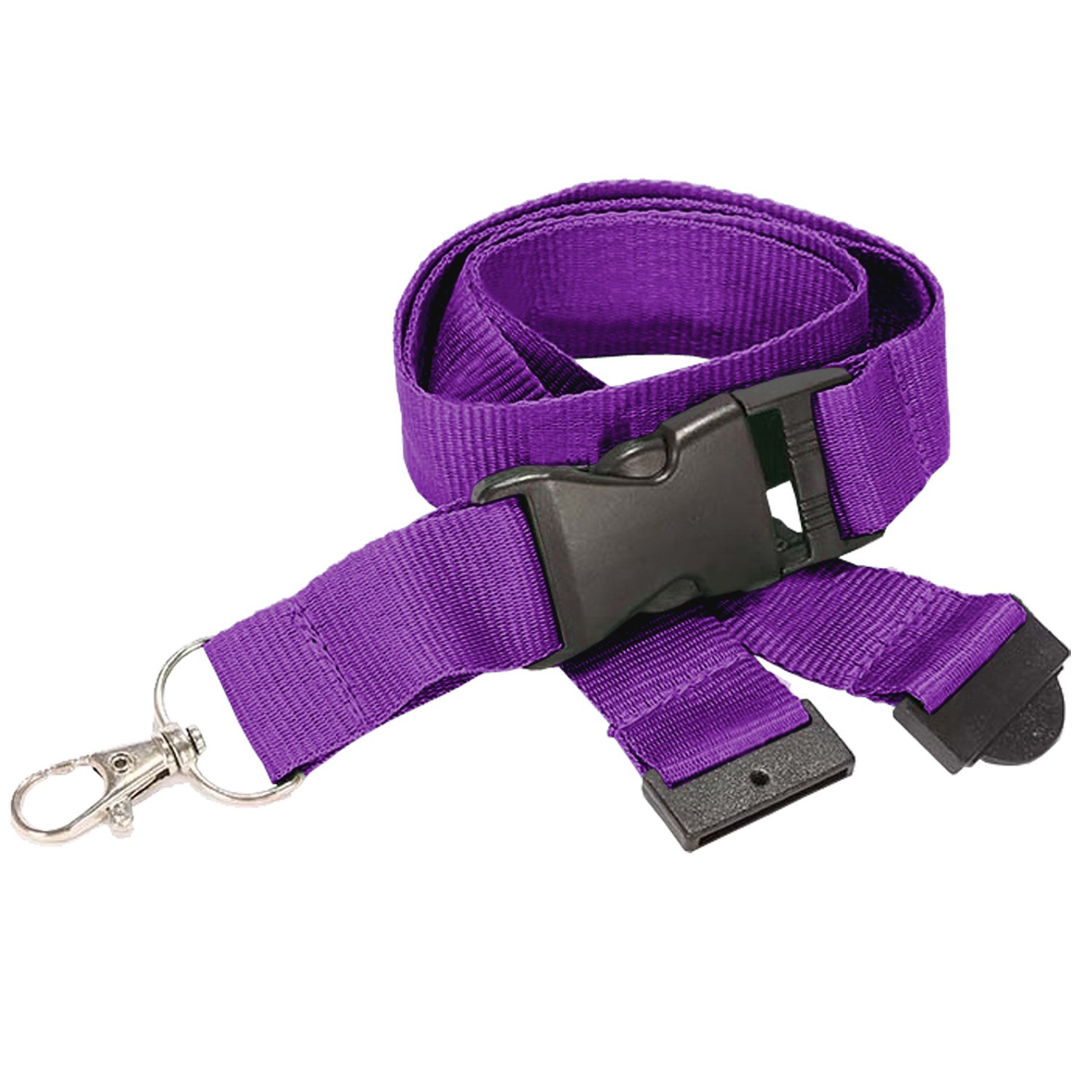 Polyester Lanyards w/ Buckle Release and Safety 8