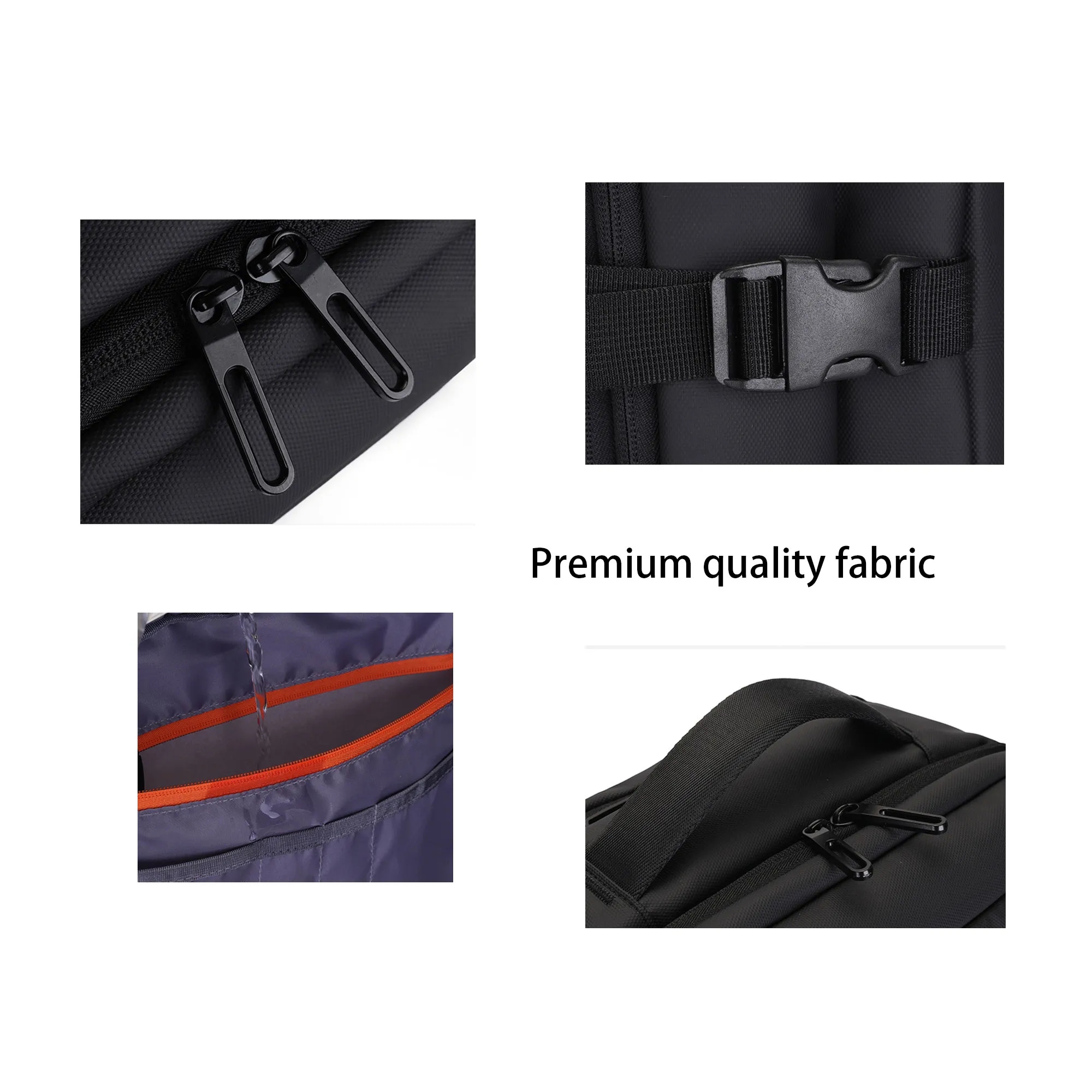 Large Capacity Multi Compartment Oxford Laptop Backpack 6