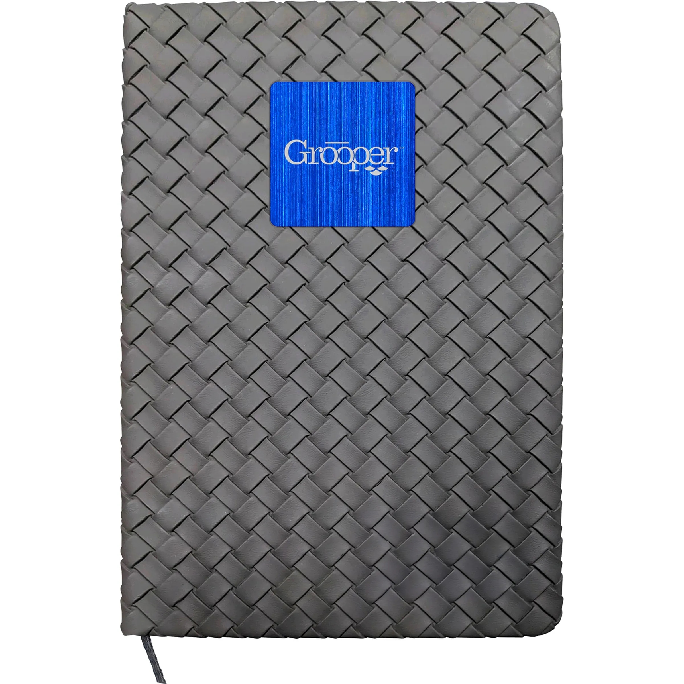 Woven Notebook with Metal Accent 12