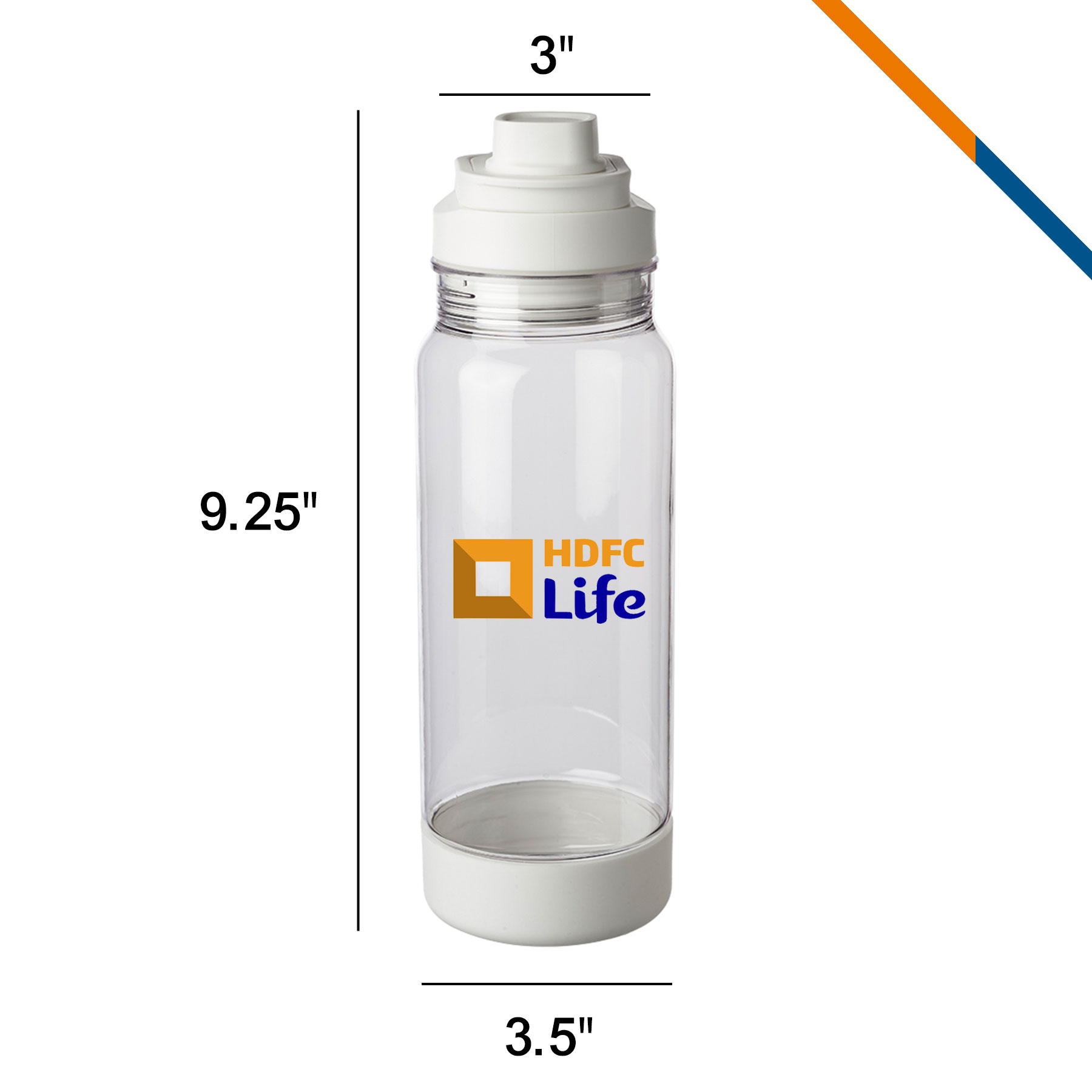 Nexus Wide Mouth Plastic Water Bottle - 40 OZ. 4