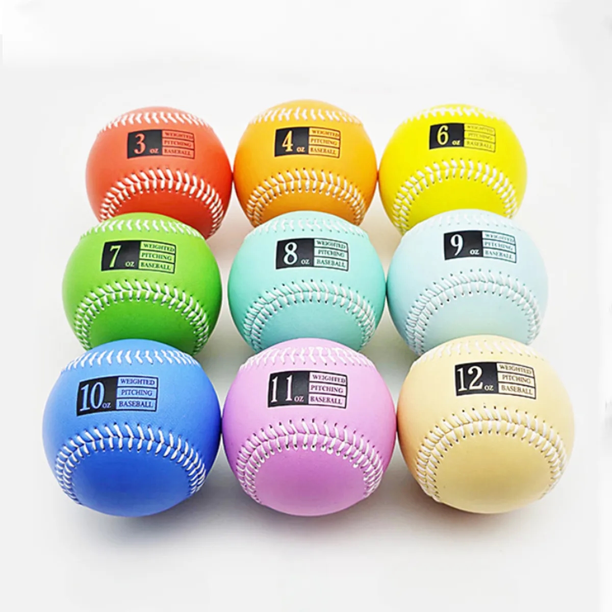 Weighted Baseball for Pitching Training 5