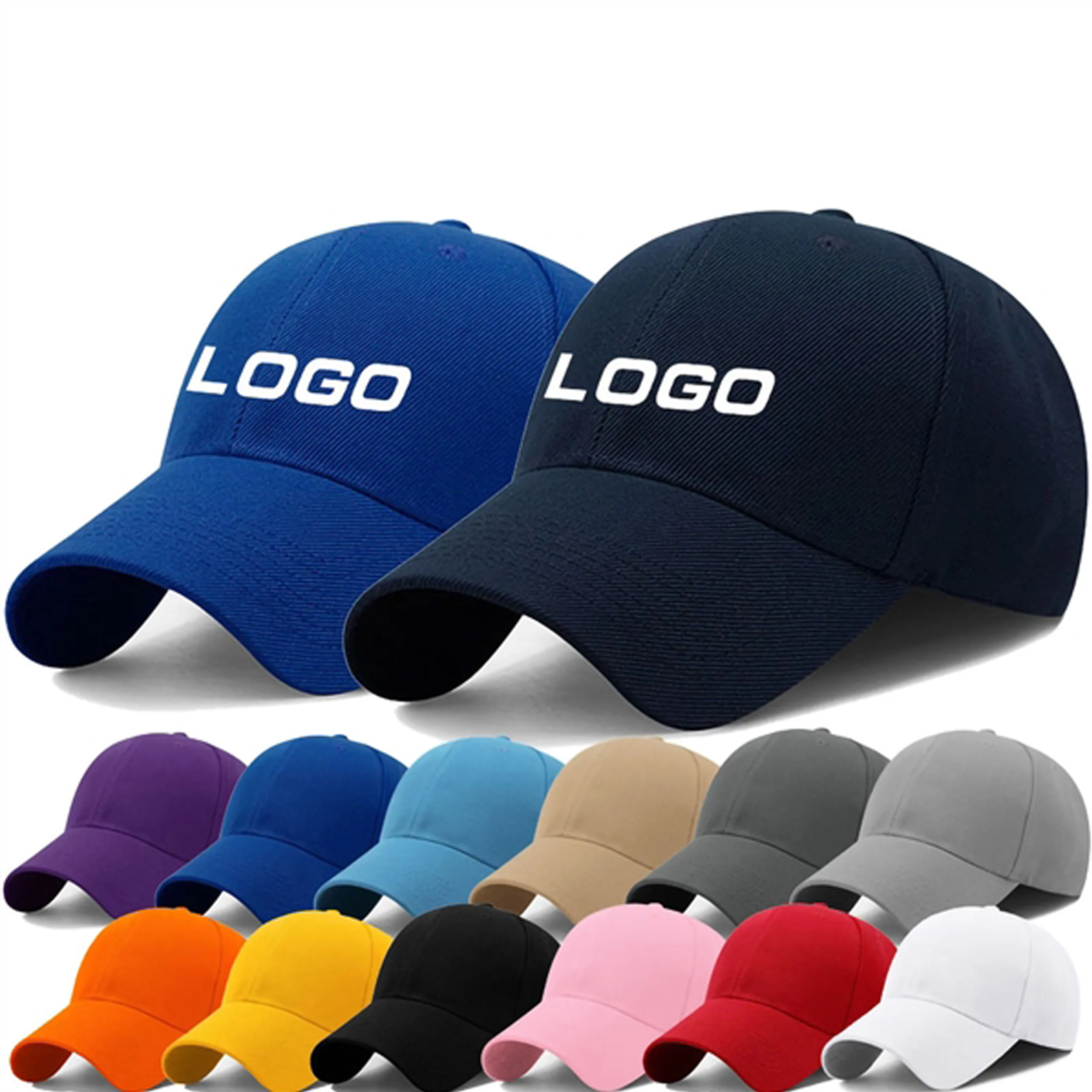 6 Panel Cotton Baseball Cap 4